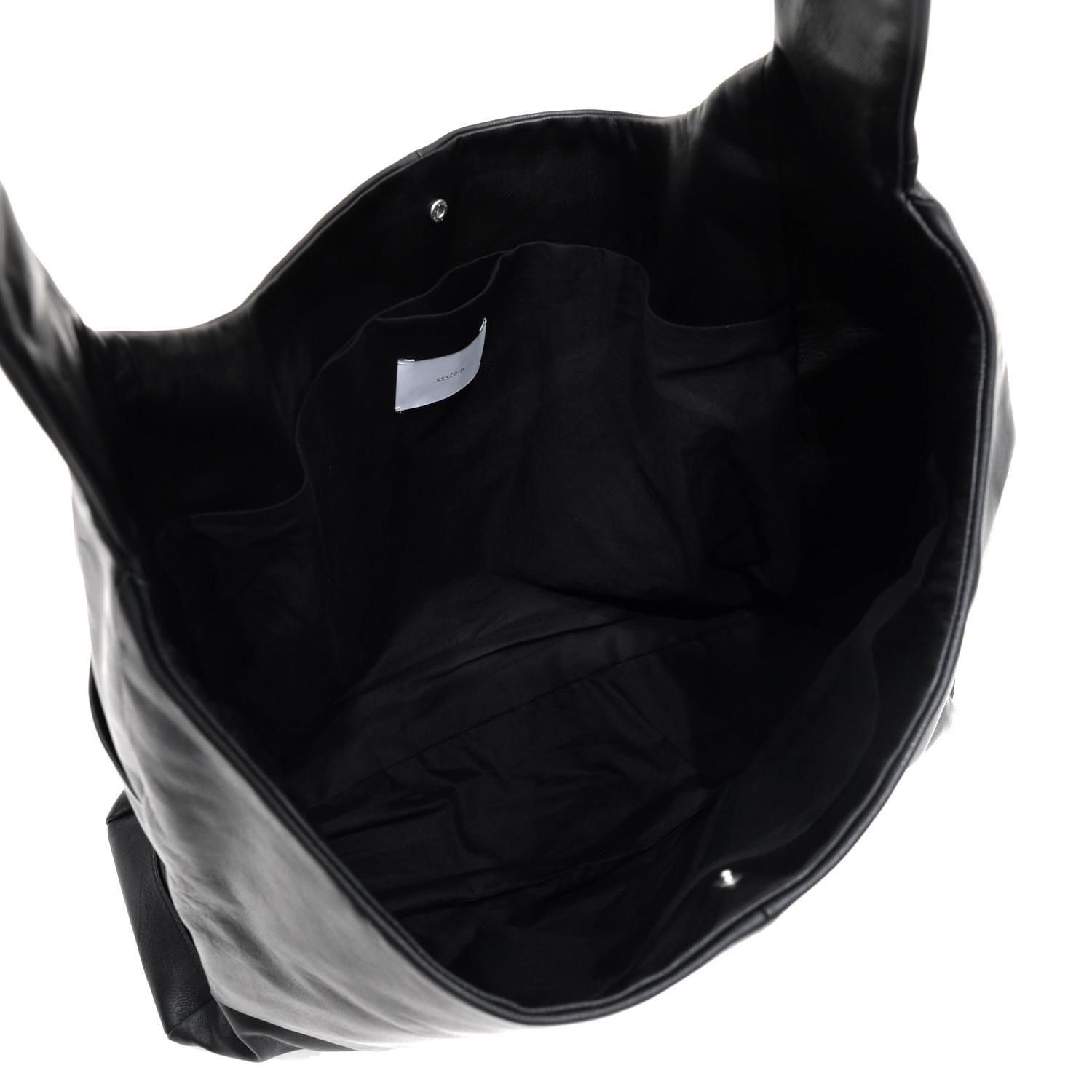 LEATHER SHOULDER BAG [BLACK] - WUNDER 大阪 セレクトショップ