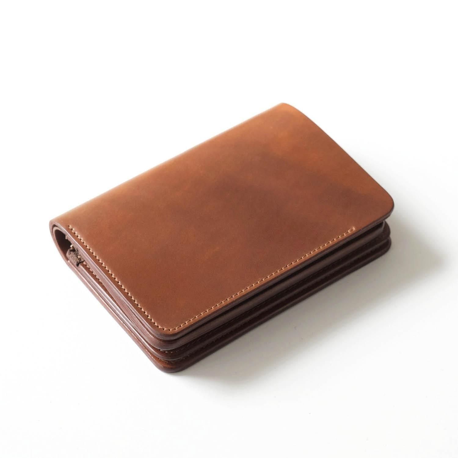 SHORT WALLET [CIGAR/Cordovan] - WUNDER 大阪 セレクトショップ