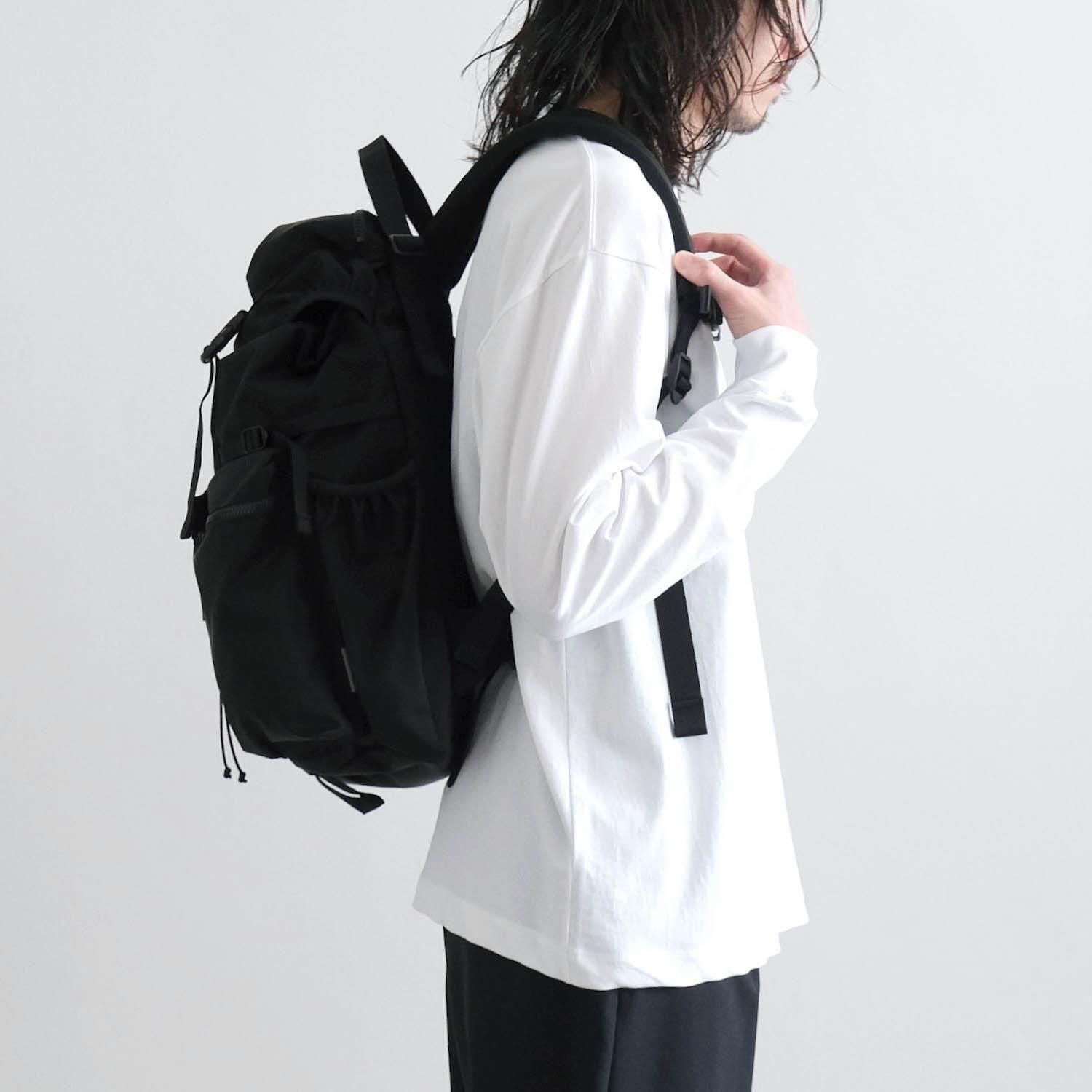 zattu ナイロンバックパック【SMITHEE/スミシー】 zattu(ザッツ)｜SMITHEE-K2 ナイロンバックパック/ダークグレー