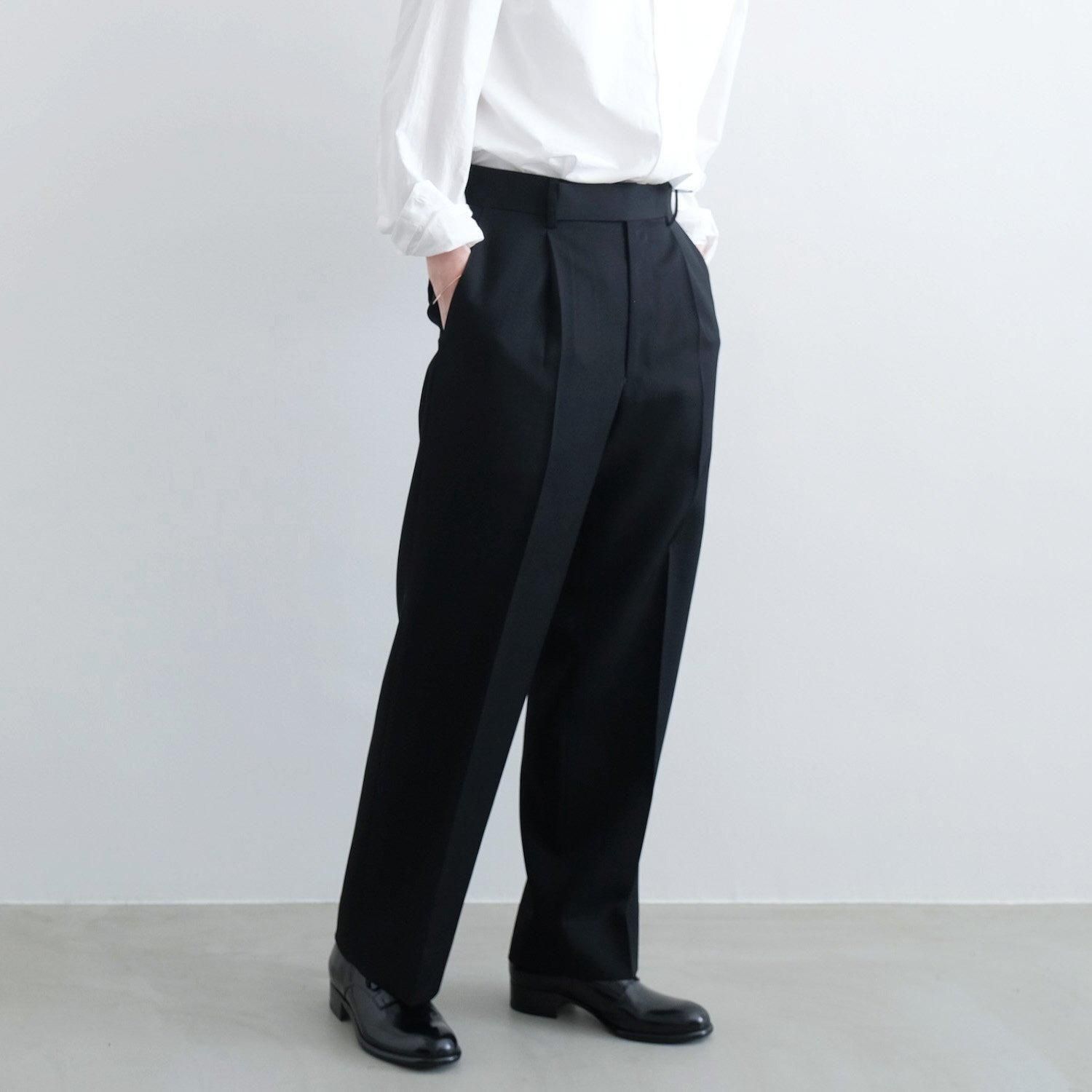 THE SLACKS STRAIGHT [BLACK]