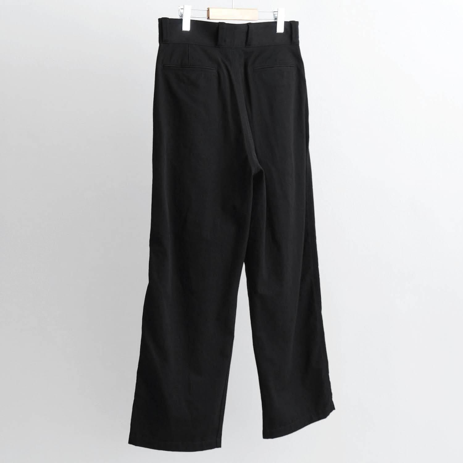 HARD WASHED COTTON M-47 PANTS [BLACK] - WUNDER 大阪 セレクト