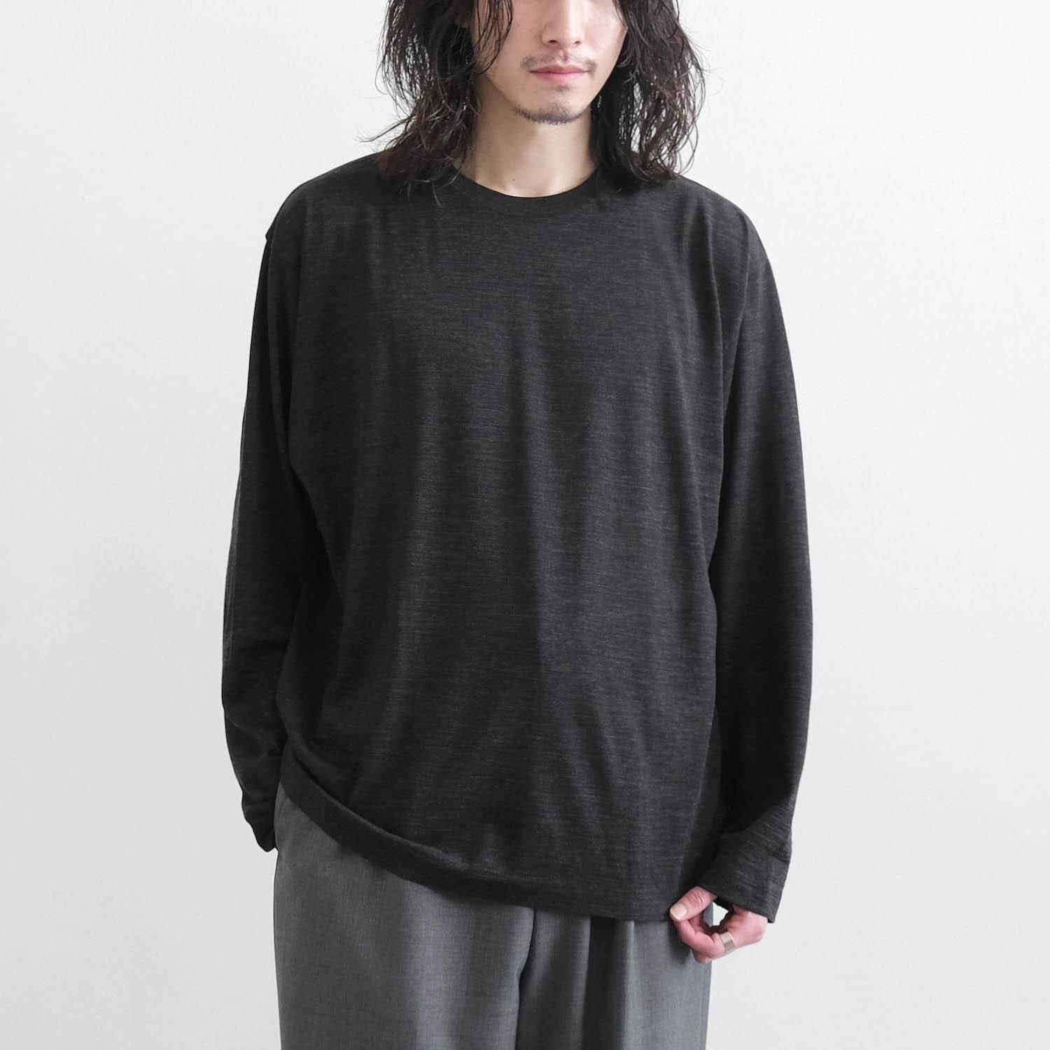 BATONER メッシュ七分袖カットソー サイズ2 グレー 楽天市場】BATONER バトナー ニット（カラーグレー
