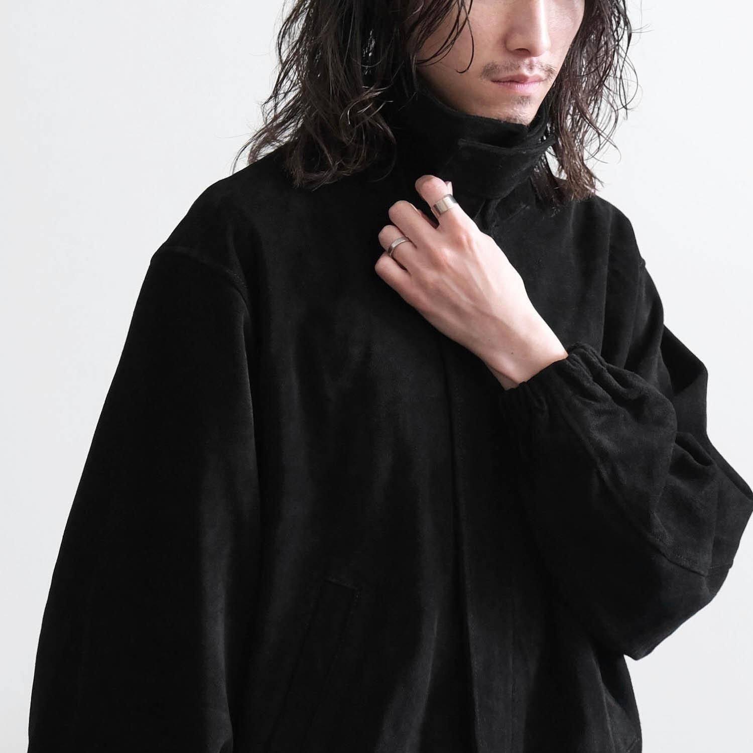 ジャケット・アウター cow ssstein COW SUEDE CAR JACKET・BLACK - tity