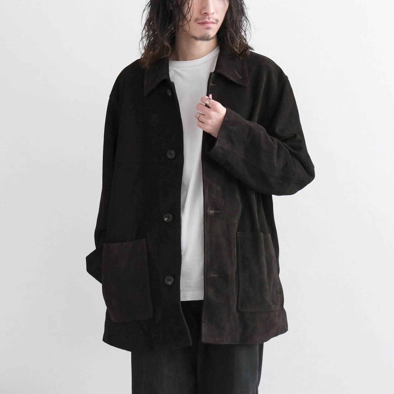 ジャケット・アウター ssstein - COW SUEDE CAR JACKET ssstein/COW SUEDE CAR JACKET