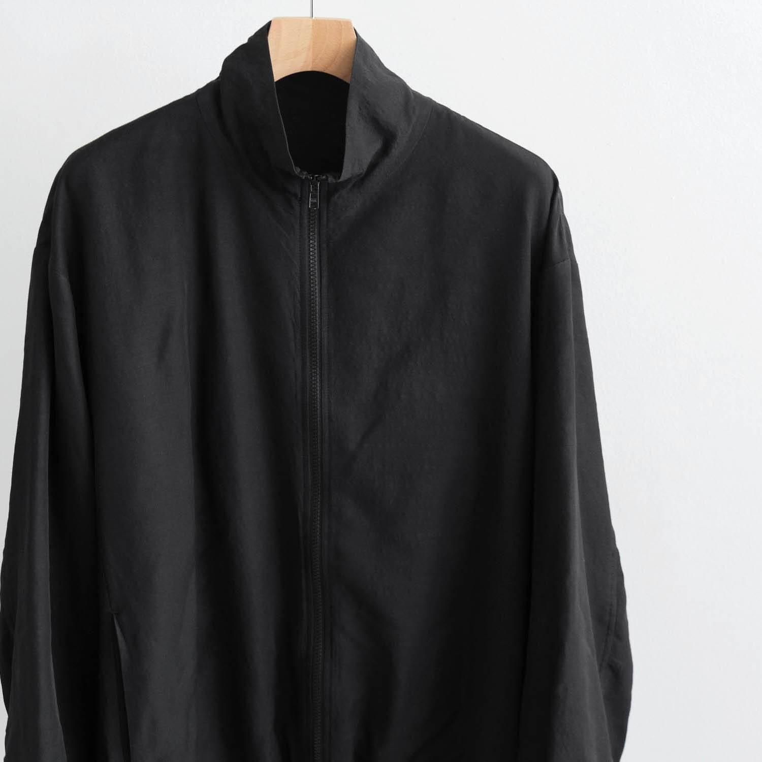 ジャケット・アウター sstein WoolSilk Shirred Light Zip Jacket ssstein - 【残り一点】Wool/Silk Shirred Light Zip Jacket