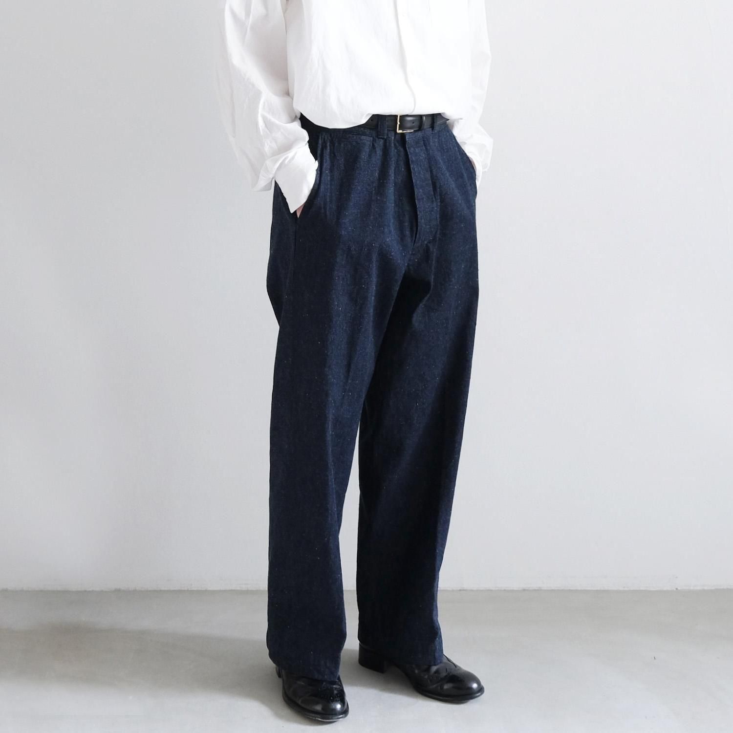 k*m様 LEINWÄNDE leinwande ワークトラウザー　デニム DENIM TROUSERS [NAVY] - WUNDER 大阪 セレクトショップ 大阪