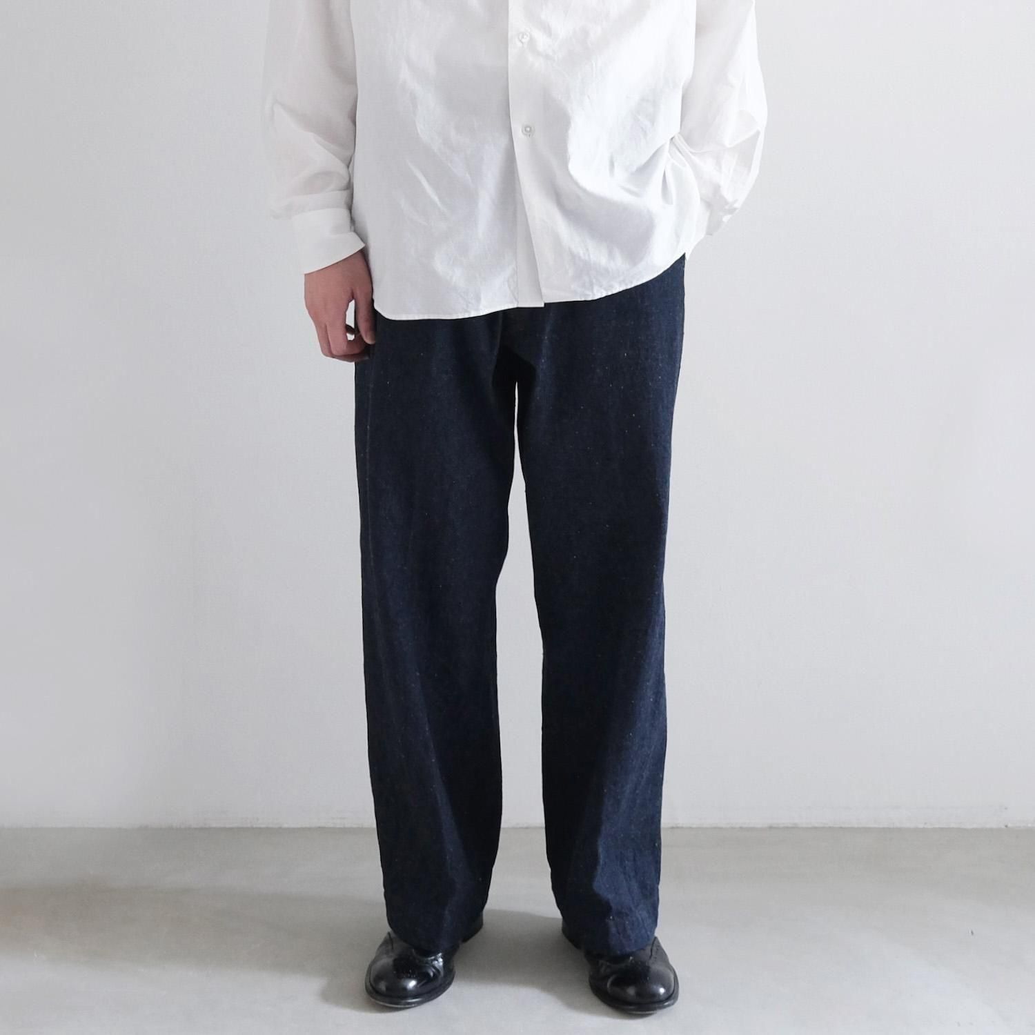 DENIM TROUSERS [NAVY] - WUNDER 大阪 セレクトショップ 大阪