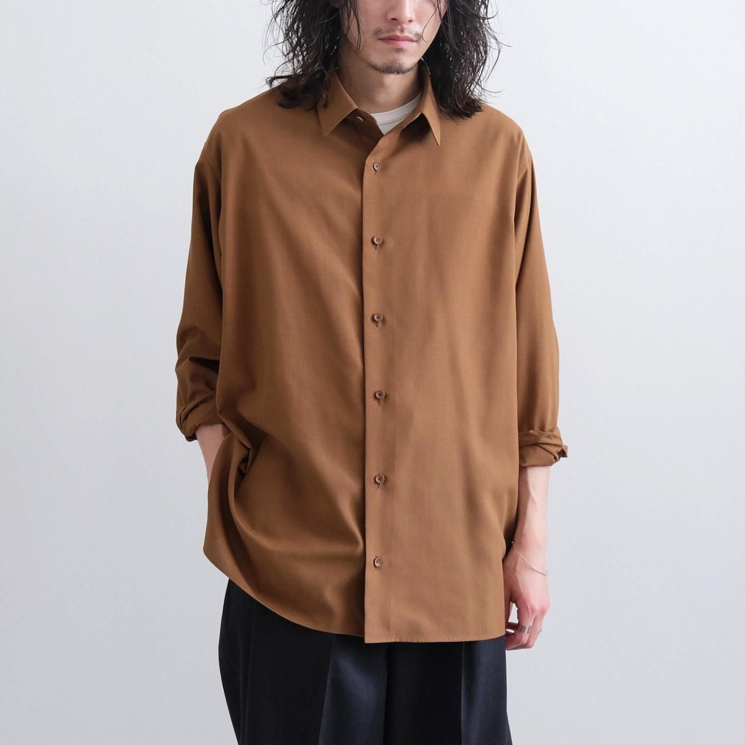 THE RERACS 24ss 38 THE PERFECT SHIRT カーキ THE PERFECT SHIRT