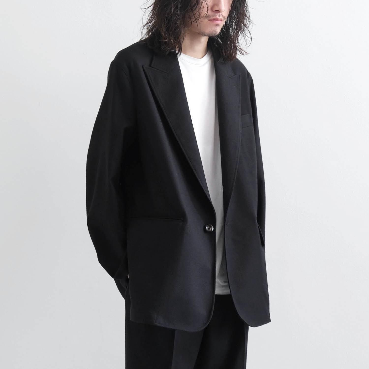 deres double layered shirt jacket ブラック Mariela/double layered shirt jacket – deres.online