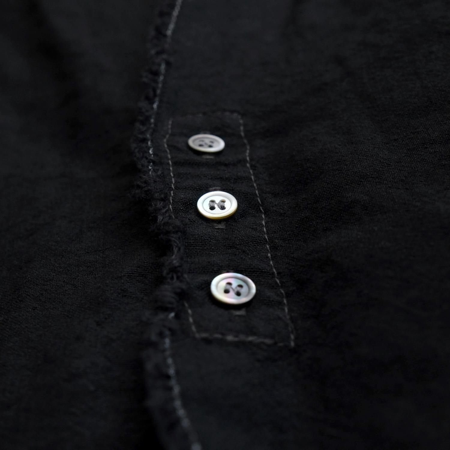 トップス barbell object 25AW bo-05s01 3b sh barbell object 「bo-05s01 3b sh / black」 – SISTER