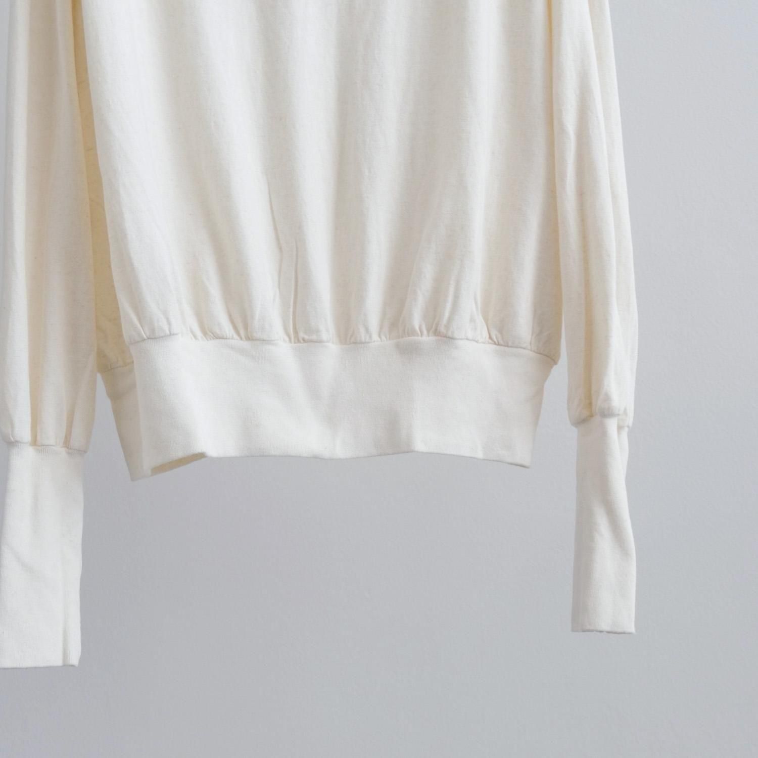 トップス barbell object s bo top (loose) / ecru barbell object / bo top (loose) -ECRU – and father