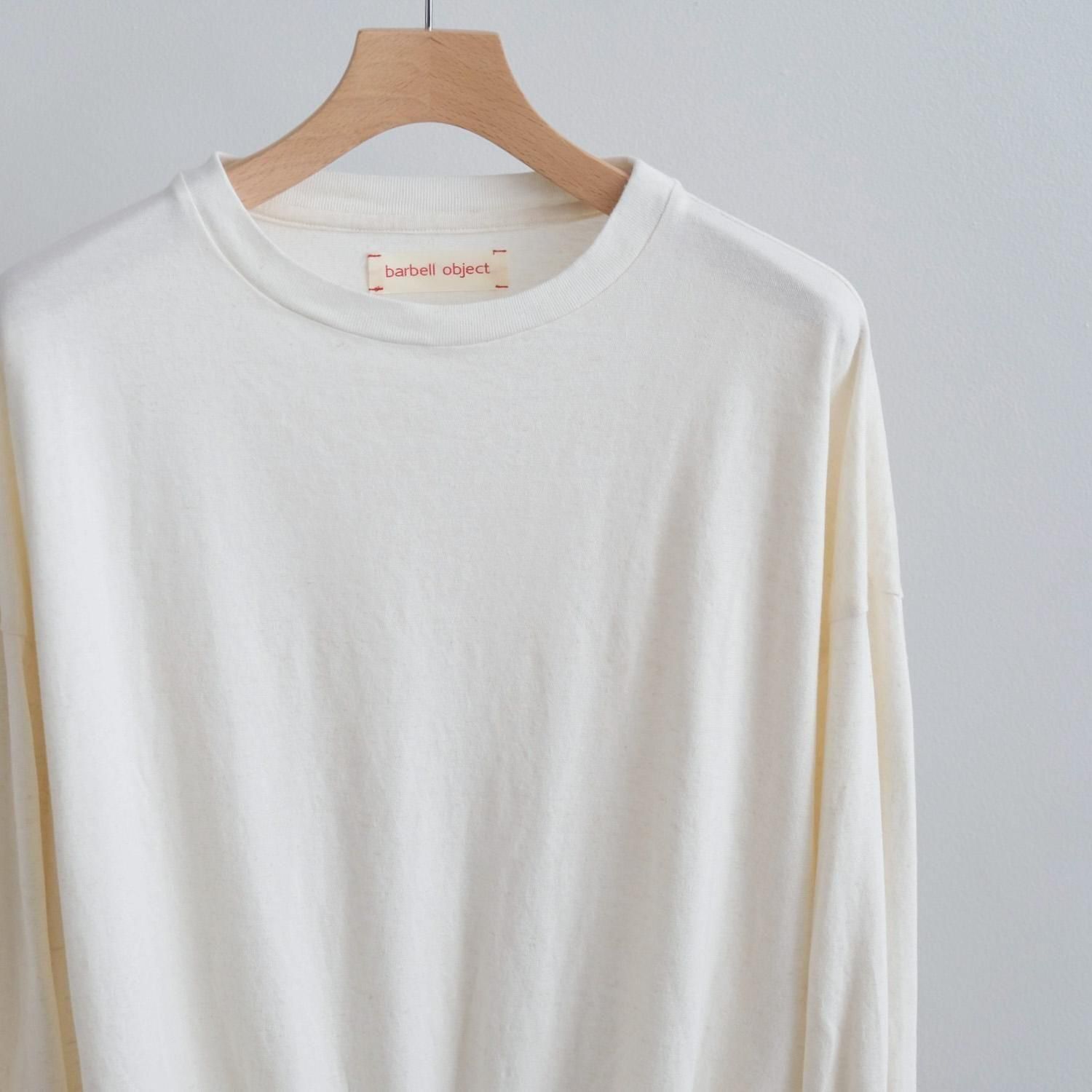 トップス barbell object s bo top (loose) / ecru トップス barbell object s bo top (loose) / ecru Women