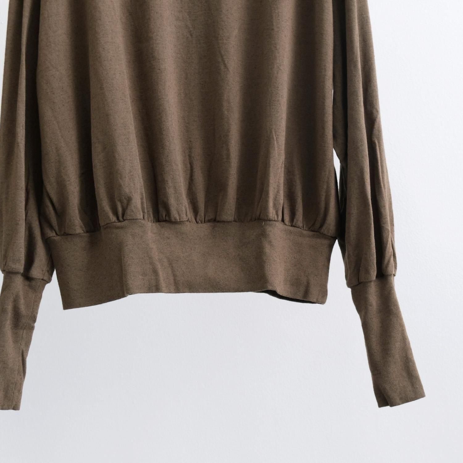 トップス barbell object bo ns top Brown barbell object / bo ns top(BROWN)通販サイト - 京都取扱い店舗