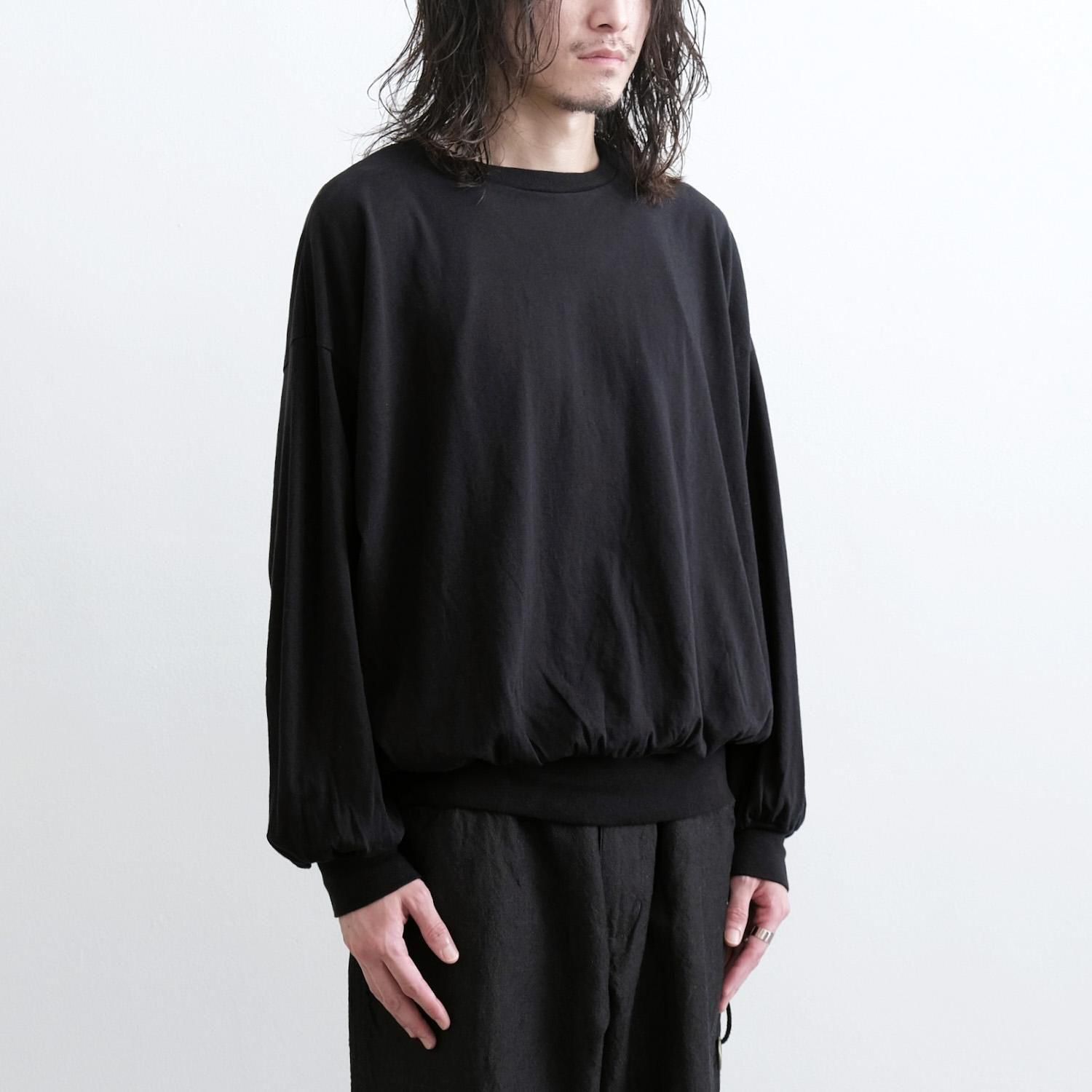 トップス 25aw barbell object bo top loose BLACK bo top [BLACK] - WUNDER 大阪 セレクトショップ 大阪梅田中崎町