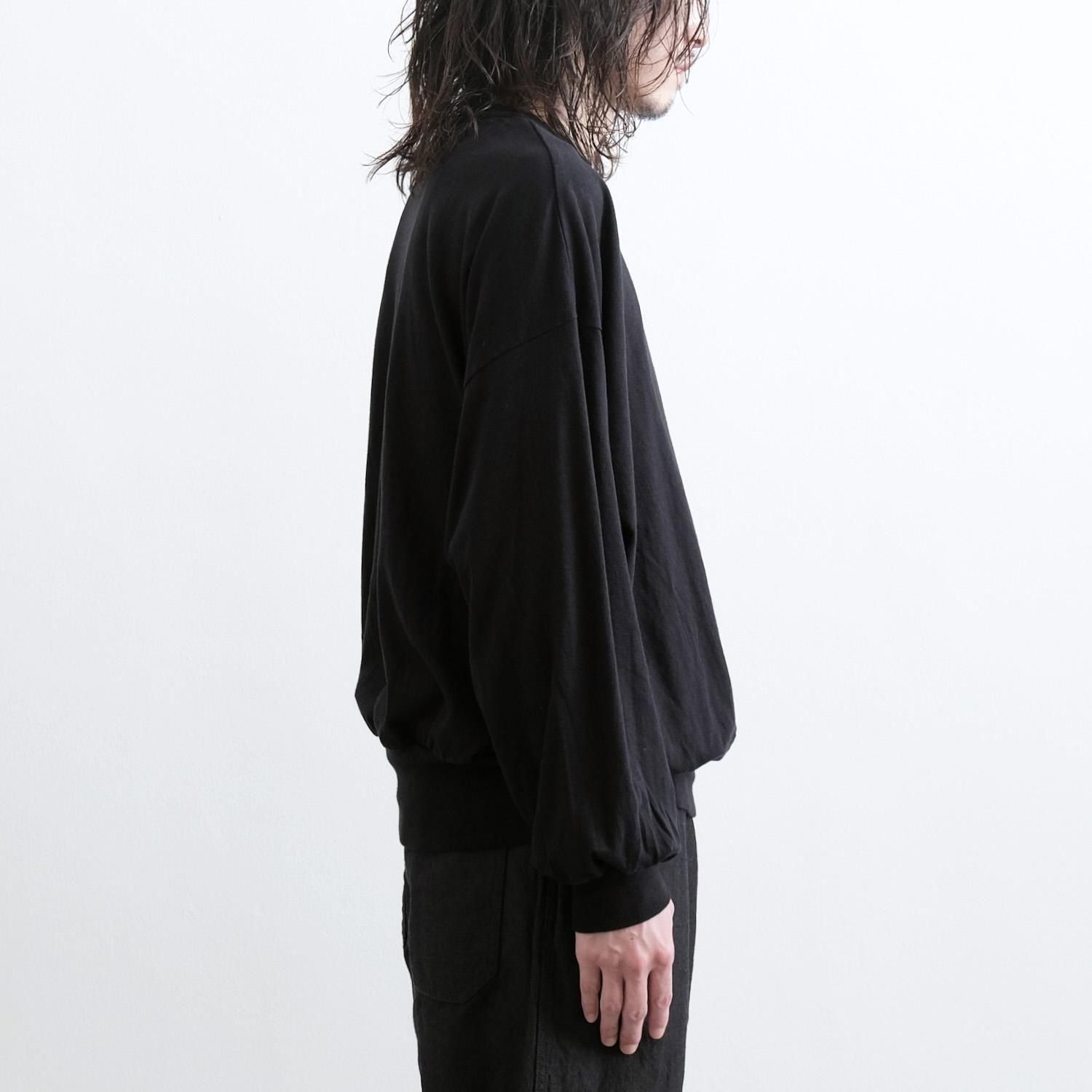 トップス 25aw barbell object bo top loose BLACK bo top [BLACK] - WUNDER 大阪 セレクトショップ 大阪梅田中崎町
