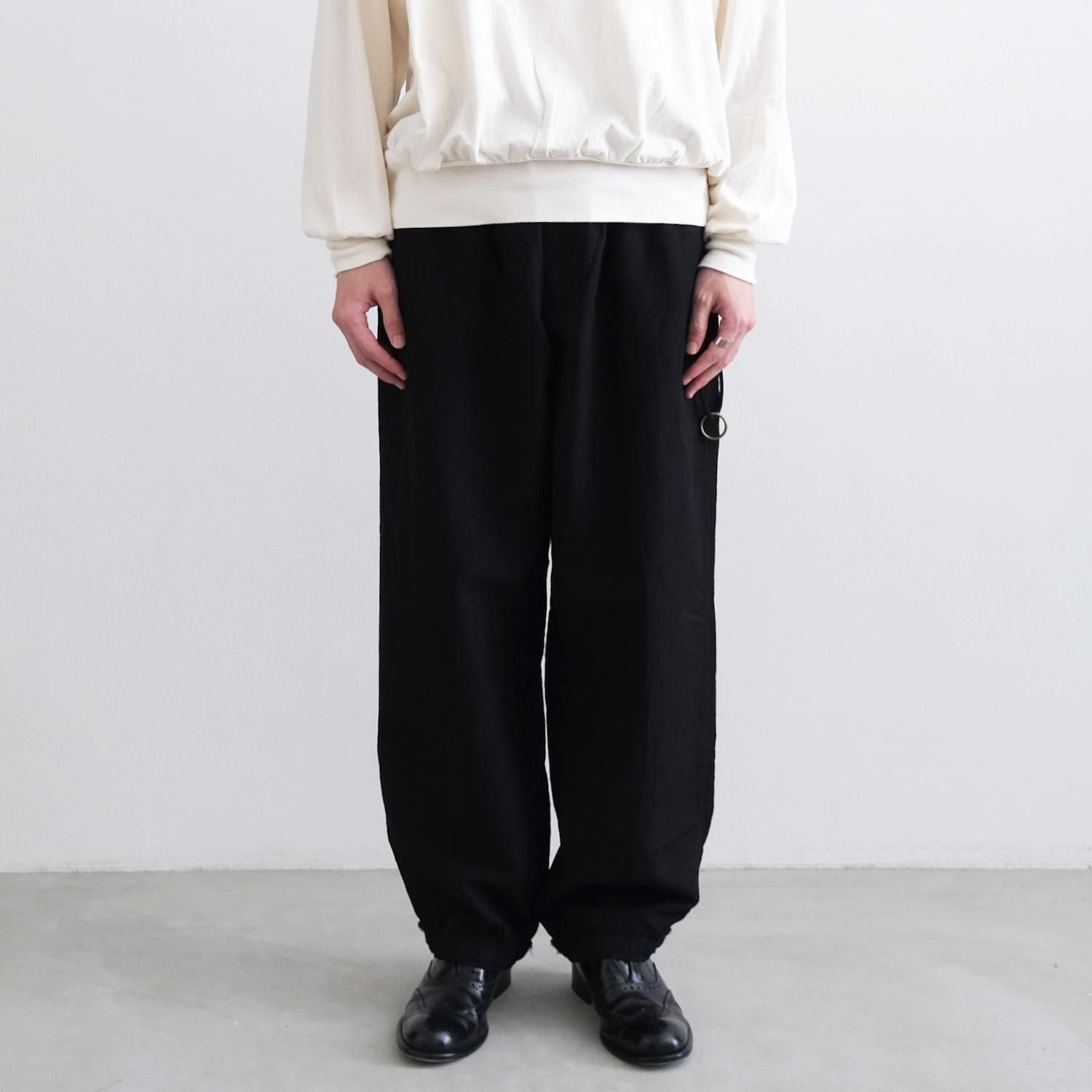 パンツ 25aw barbell object b/off pt BLACK 1 b/off pt [BLACK] - WUNDER 大阪 セレクトショップ 大阪梅田中崎