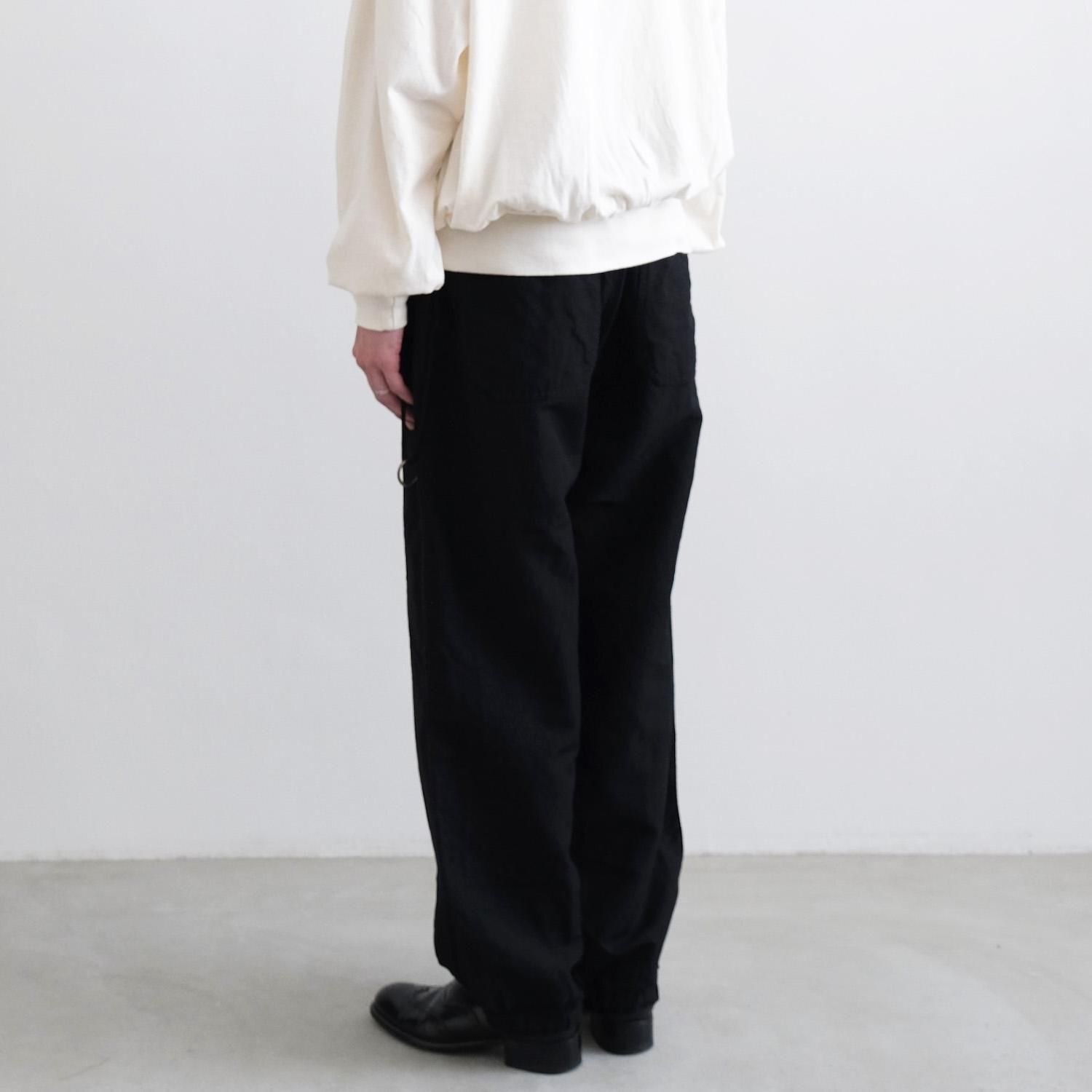 パンツ 25aw barbell object b/off pt BLACK 1 barbell object（バーベルオブジェクト） b/off pt（b/off