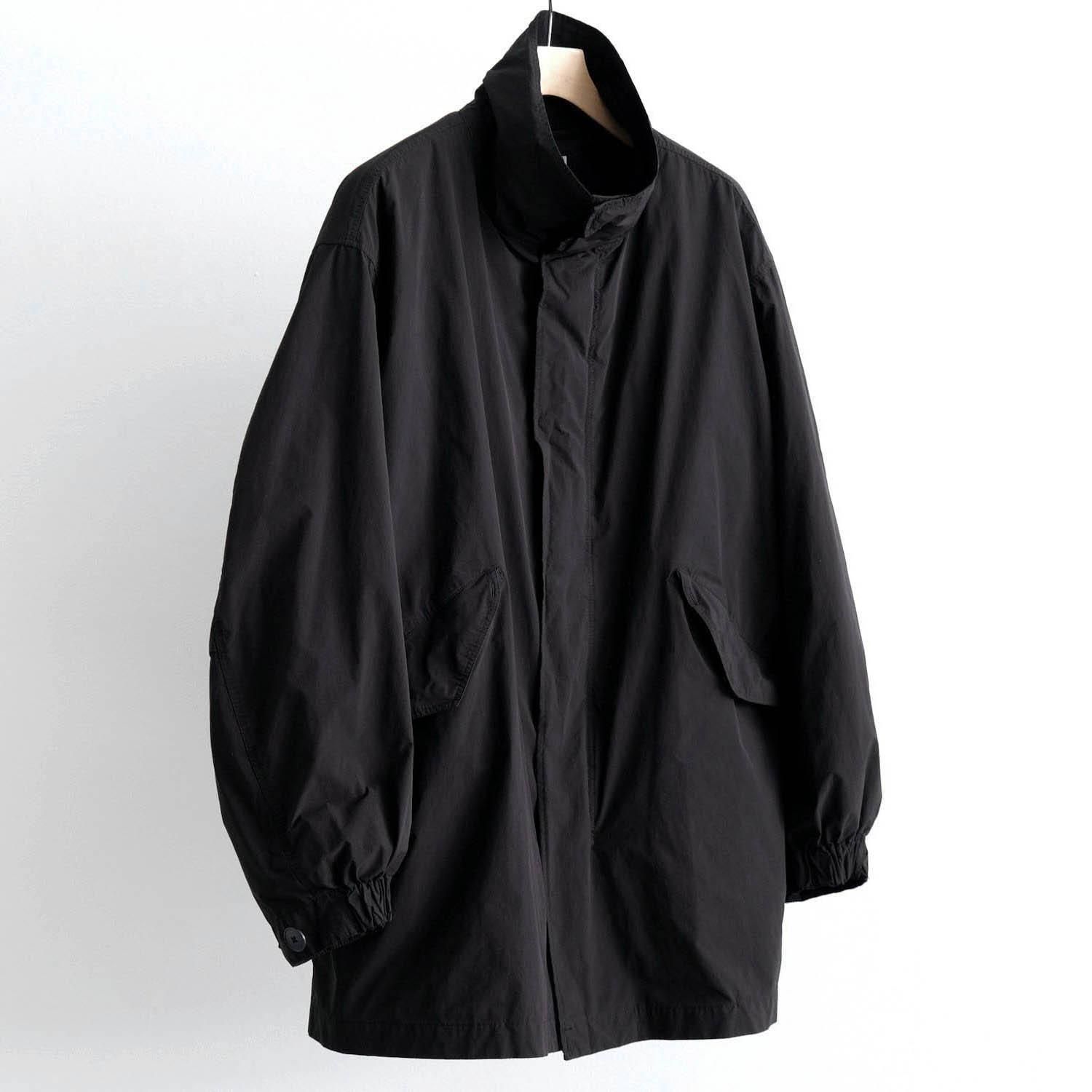 AIR WEATHER SHORT MODS COAT [BLACK]
