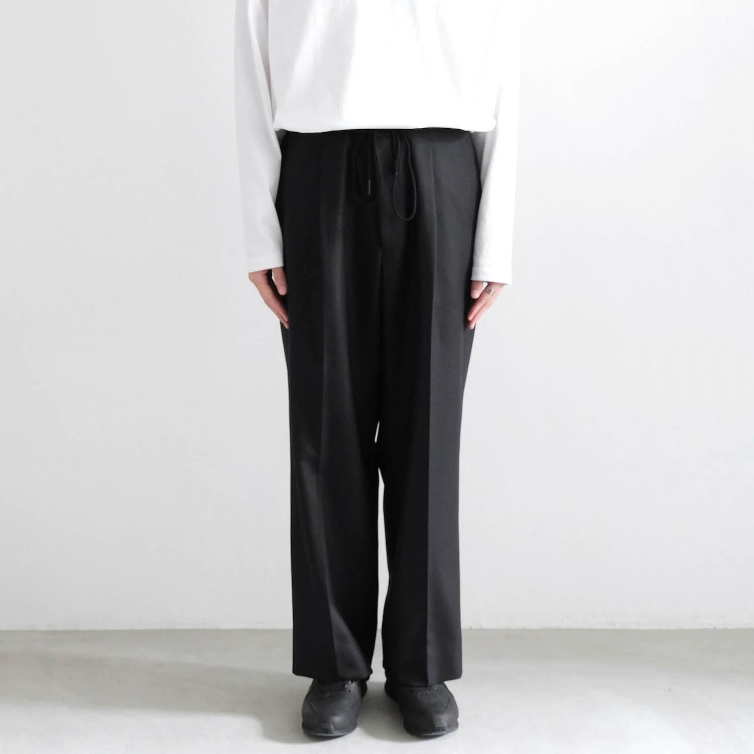 パンツ THE EASY SLACKS WIDE (ECRUGE) 46 THE RERACS│ザ・リラクス / THE EASY SLACKS WIDE(GREGE)