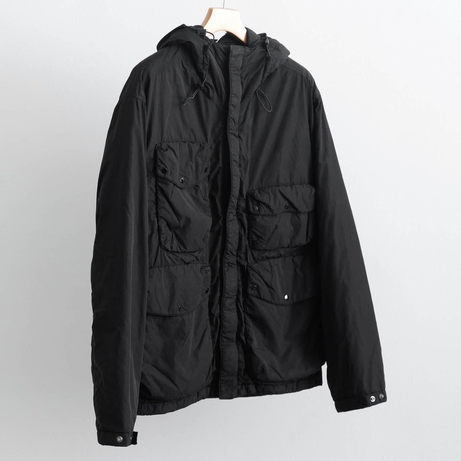 MEDIUM JACKET IN CHROME-R [BLACK]