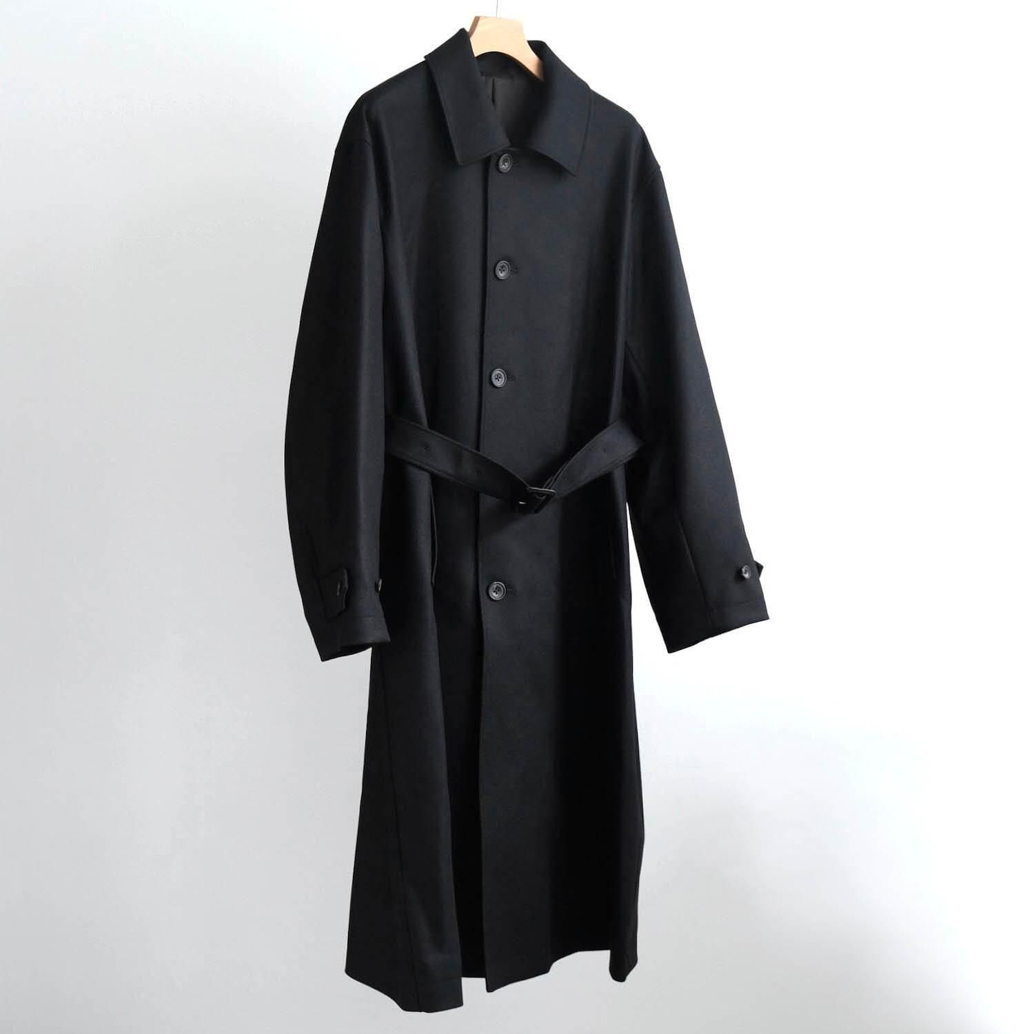 OVERSIZED INVESTIGATED COAT [BLACK] - WUNDER 大阪 セレクト