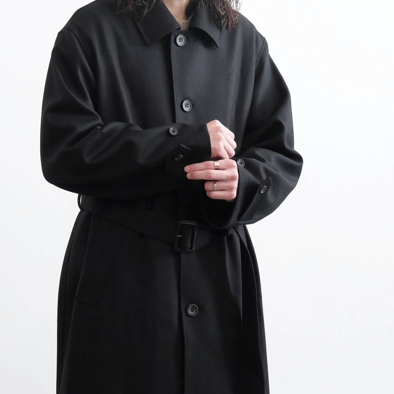 【最終値下げ】オーバーコート ブラック M ssstein OVERSIZED INVESTIGATED COAT｜シュタイン インベスティ
