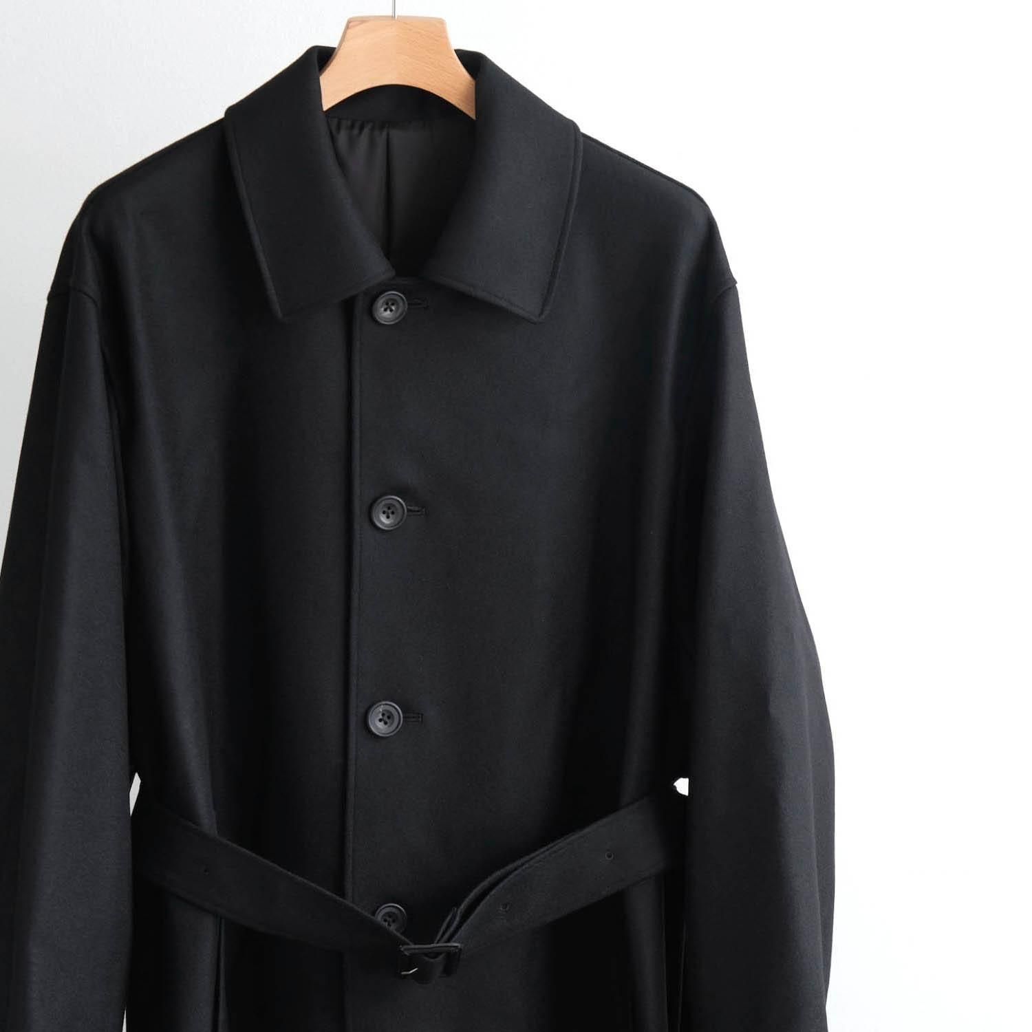 OVERSIZED INVESTIGATED COAT [BLACK] - WUNDER 大阪 セレクトショップ