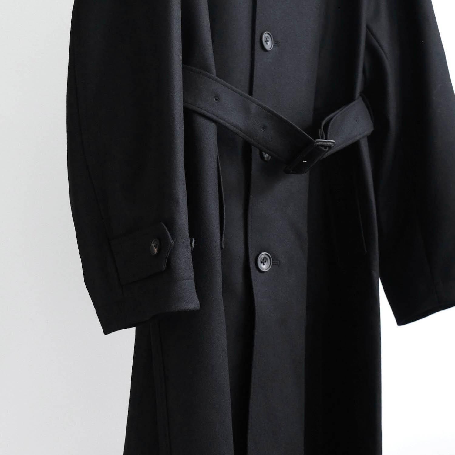 OVERSIZED INVESTIGATED COAT [BLACK] - WUNDER 大阪 セレクトショップ