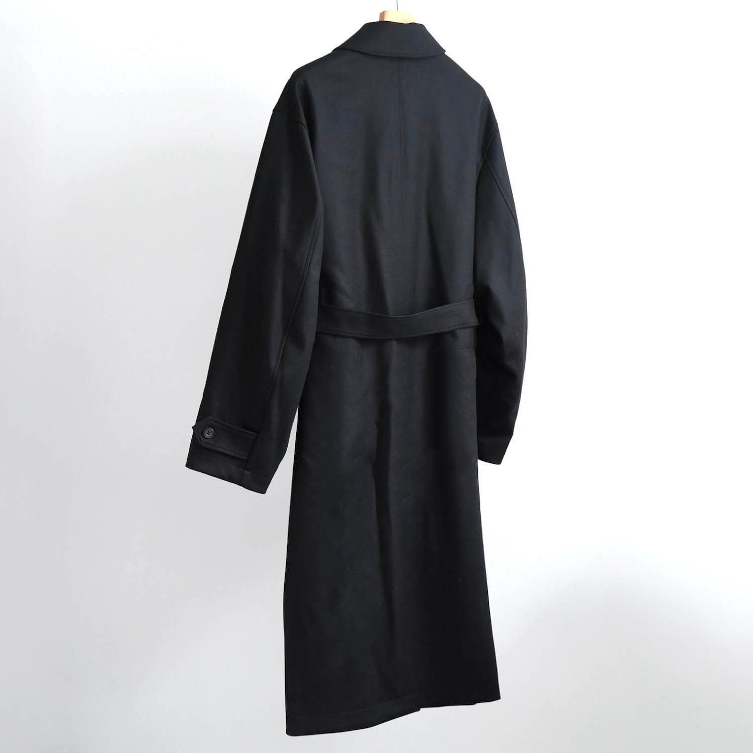 OVERSIZED INVESTIGATED COAT [BLACK] - WUNDER 大阪 セレクト