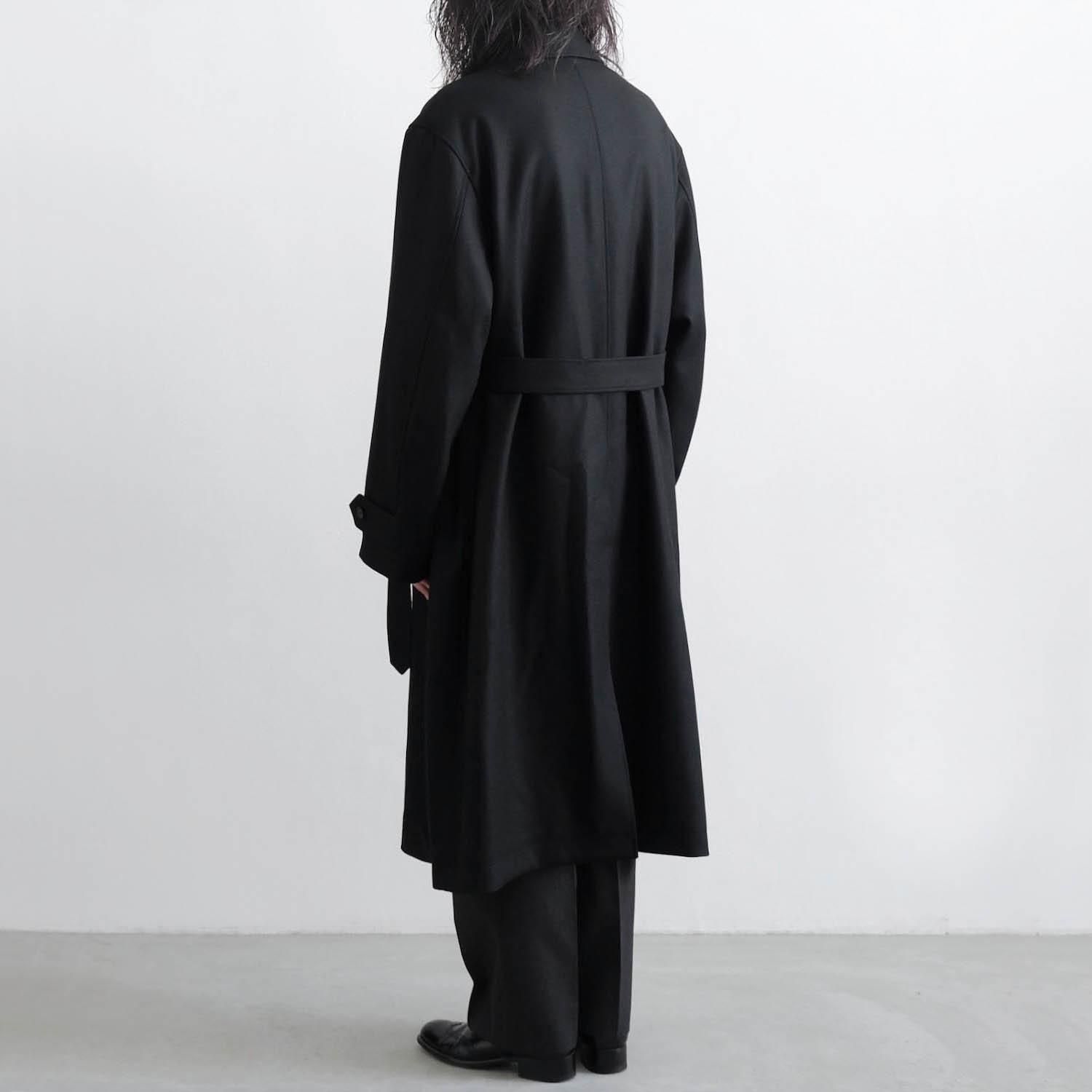 OVERSIZED INVESTIGATED COAT [BLACK] - WUNDER 大阪 セレクト