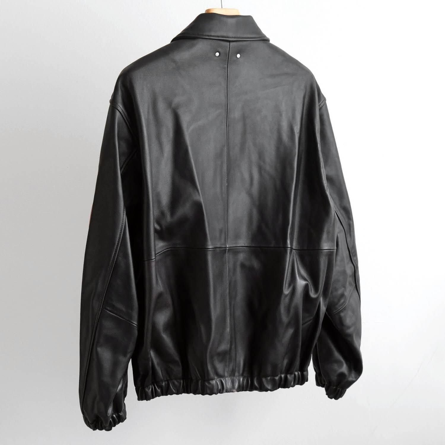 SHEEP LEATHER FLIGHT JACKET [DARK BROWN] - WUNDER 大阪 セレクト
