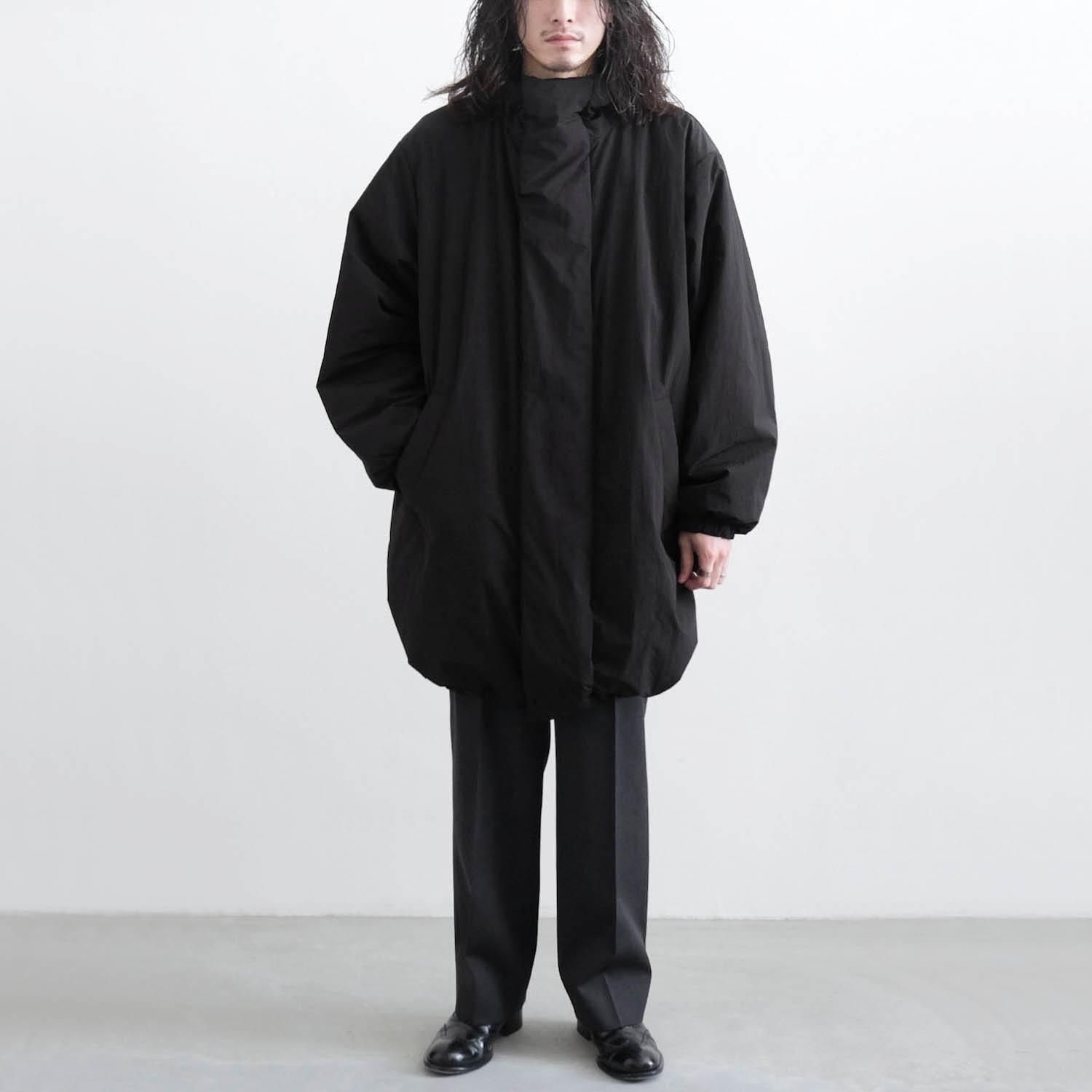 OVERSIZED PADDED HOODY COAT [BLACK] - WUNDER 大阪 セレクトショップ