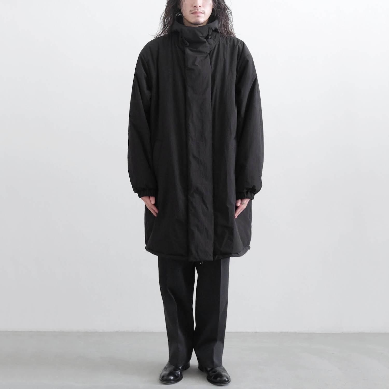 OVERSIZED PADDED HOODY COAT [BLACK] - WUNDER 大阪 セレクトショップ