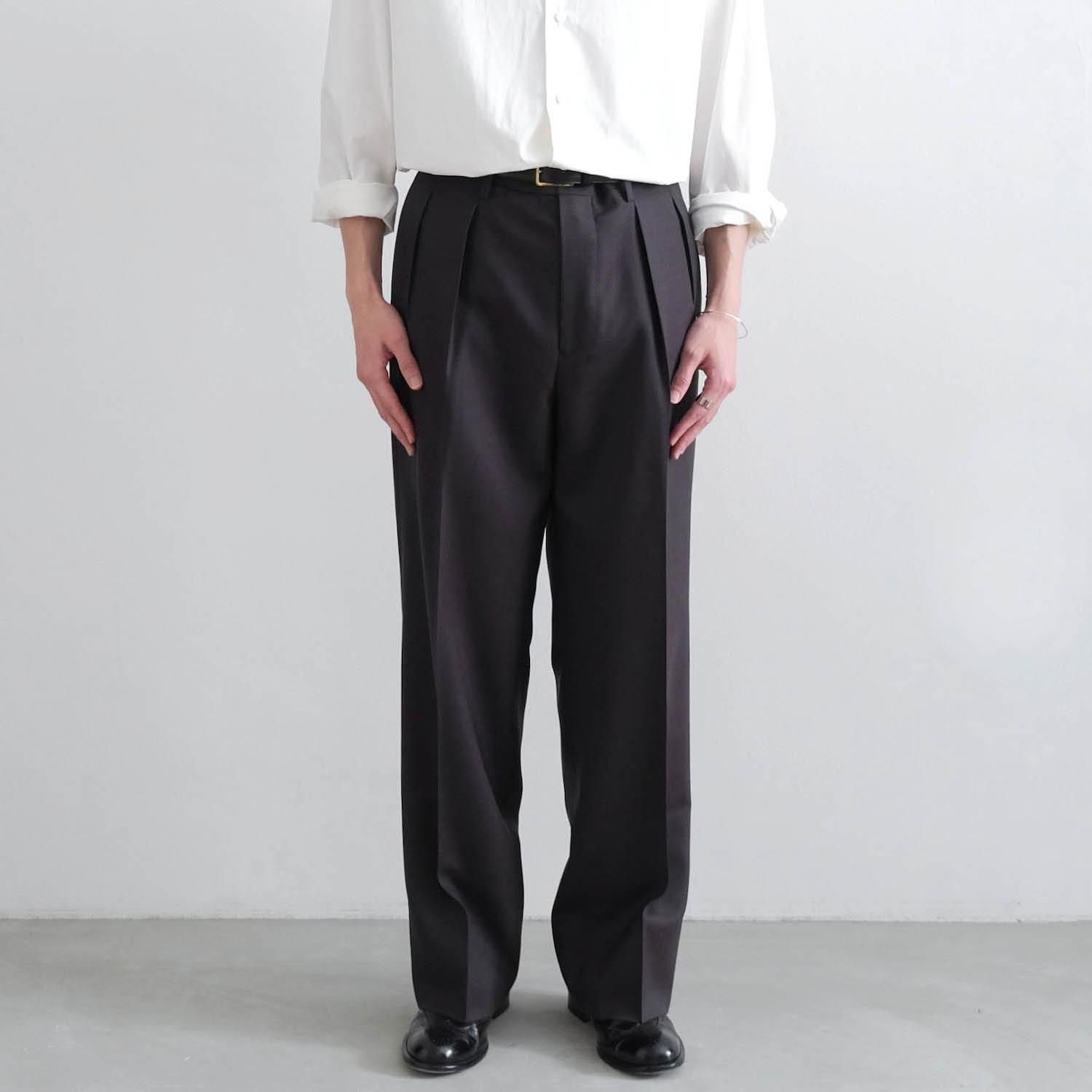 パンツ MAATEE&SONS FOREVER SLACKS TYPE2 CHACOAL MAATEE&SONS (マーティーアンドサンズ) | FOREVER SLACKS TYPE2