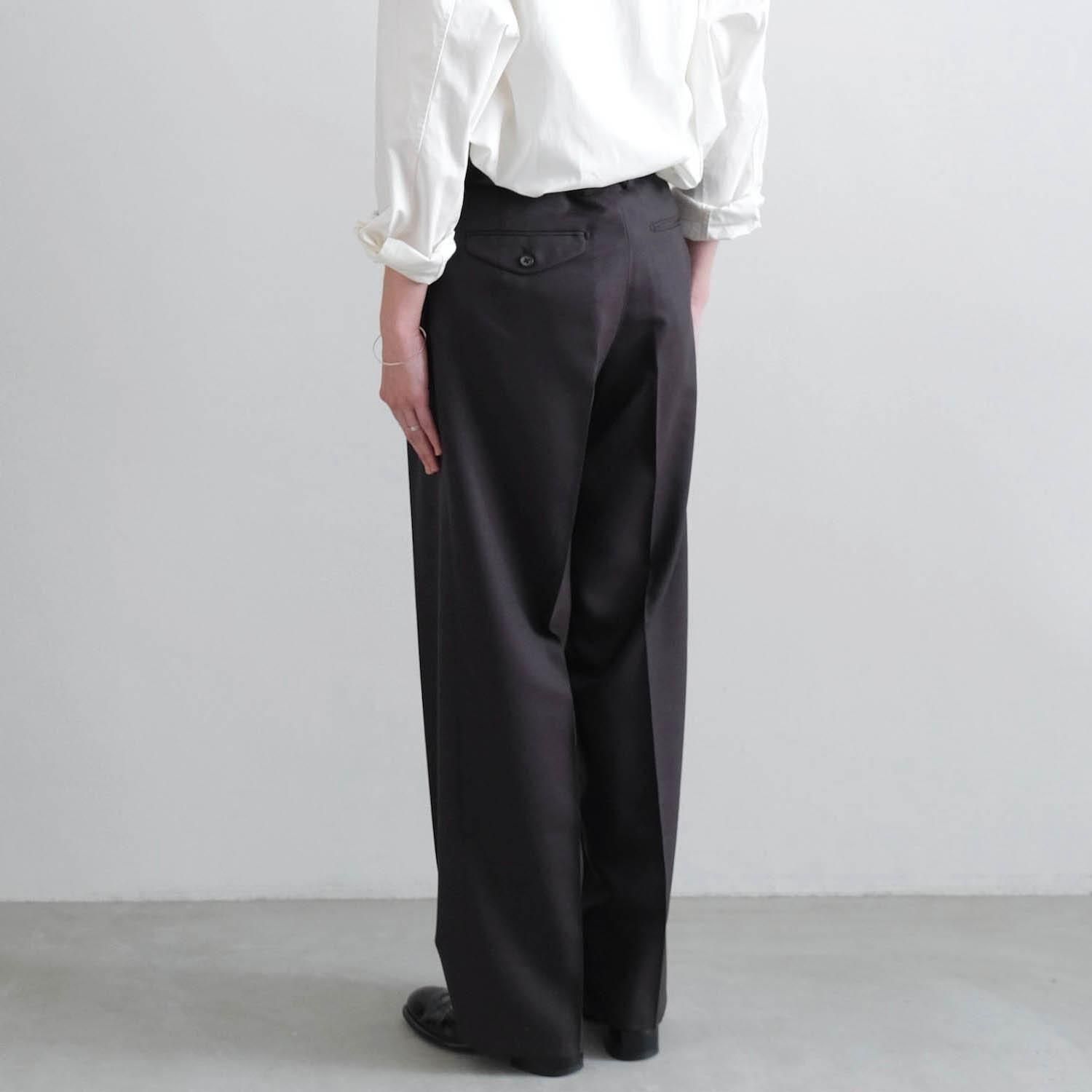 FOREVER SLACKS TYPE2 [怪しいNAVY] - WUNDER 大阪 セレクトショップ