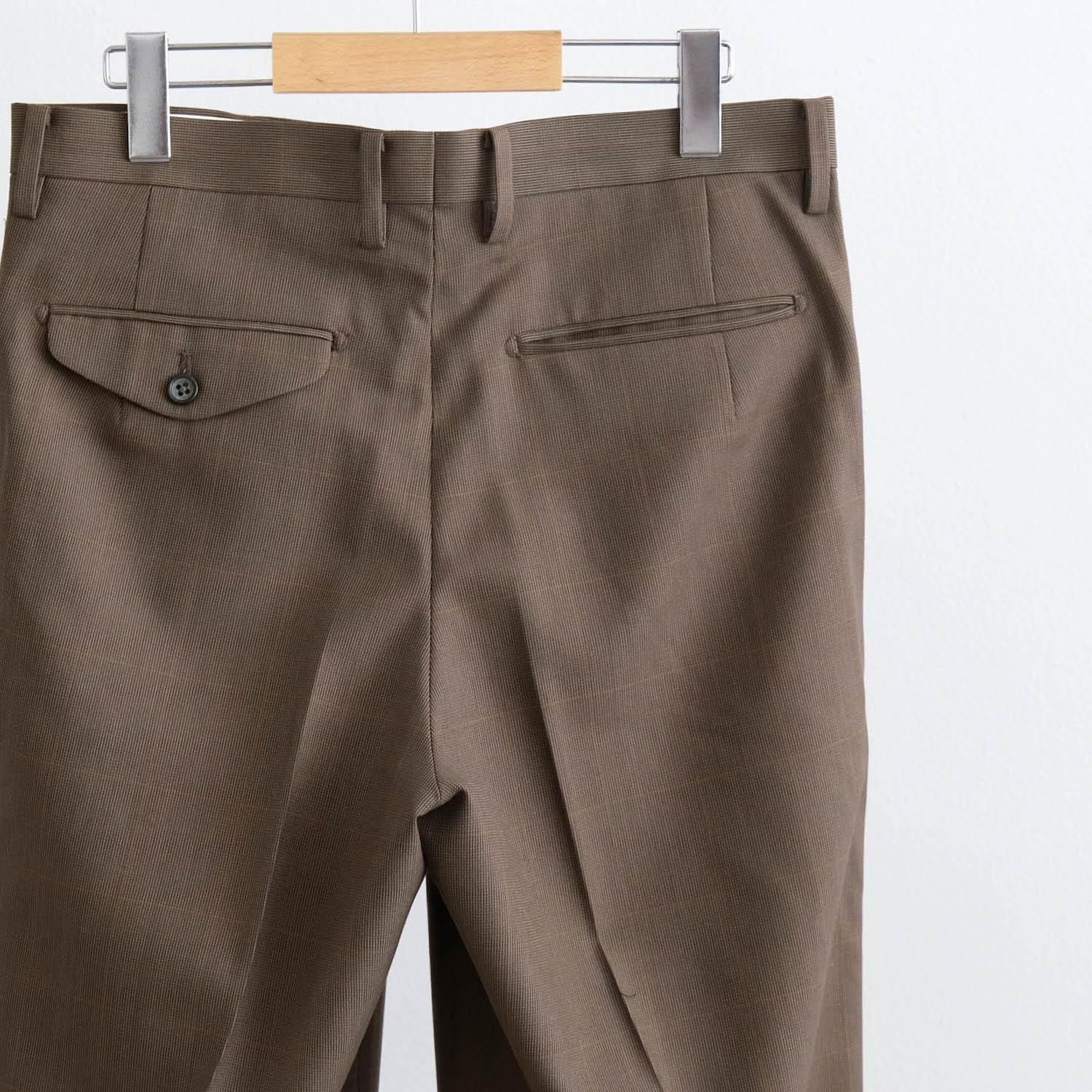 FOREVER SLACKS TYPE2 [KHAKI] - WUNDER 大阪 セレクトショップ