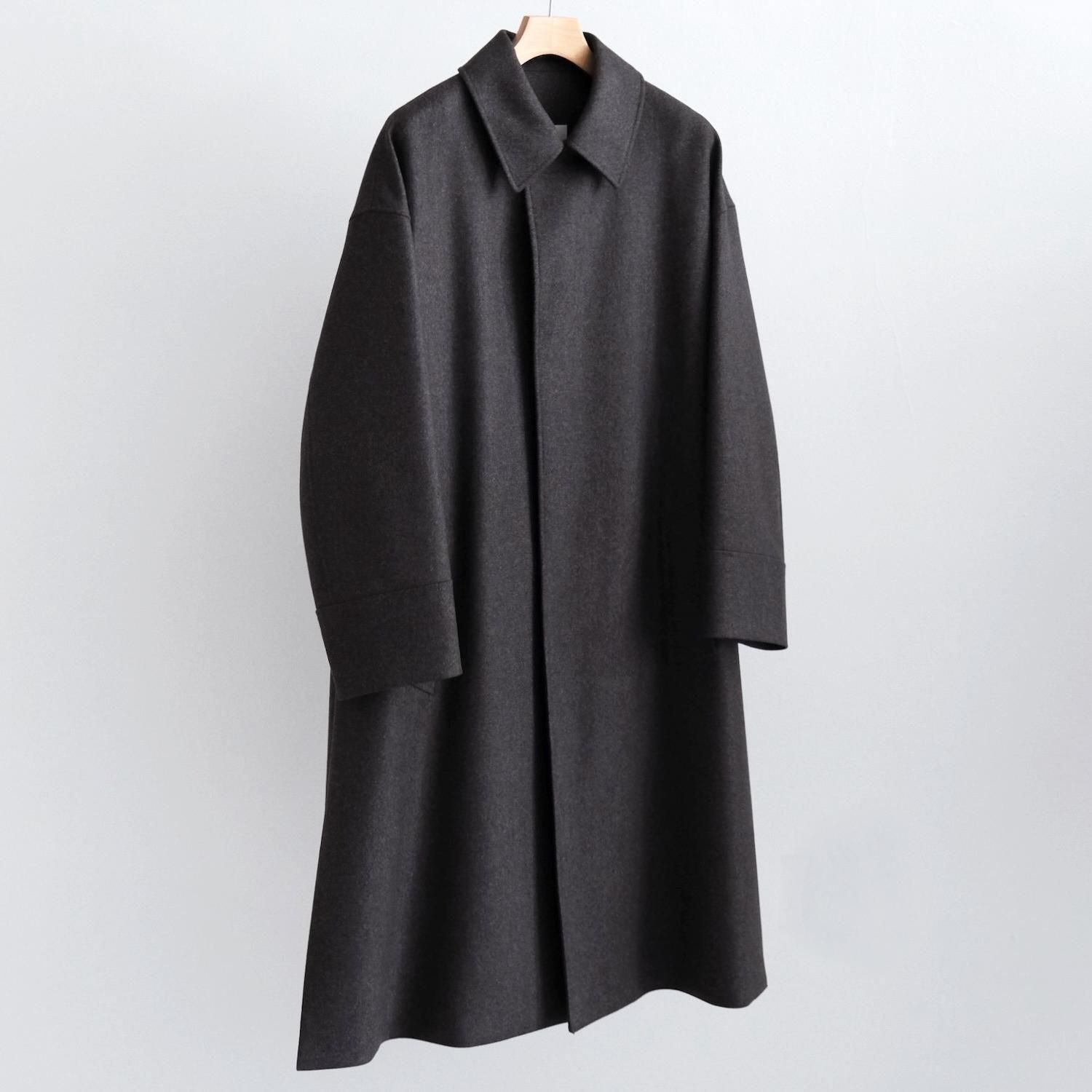 THE BAL COLLAR COAT [GRAY BROWN] - WUNDER 大阪 セレクトショップ