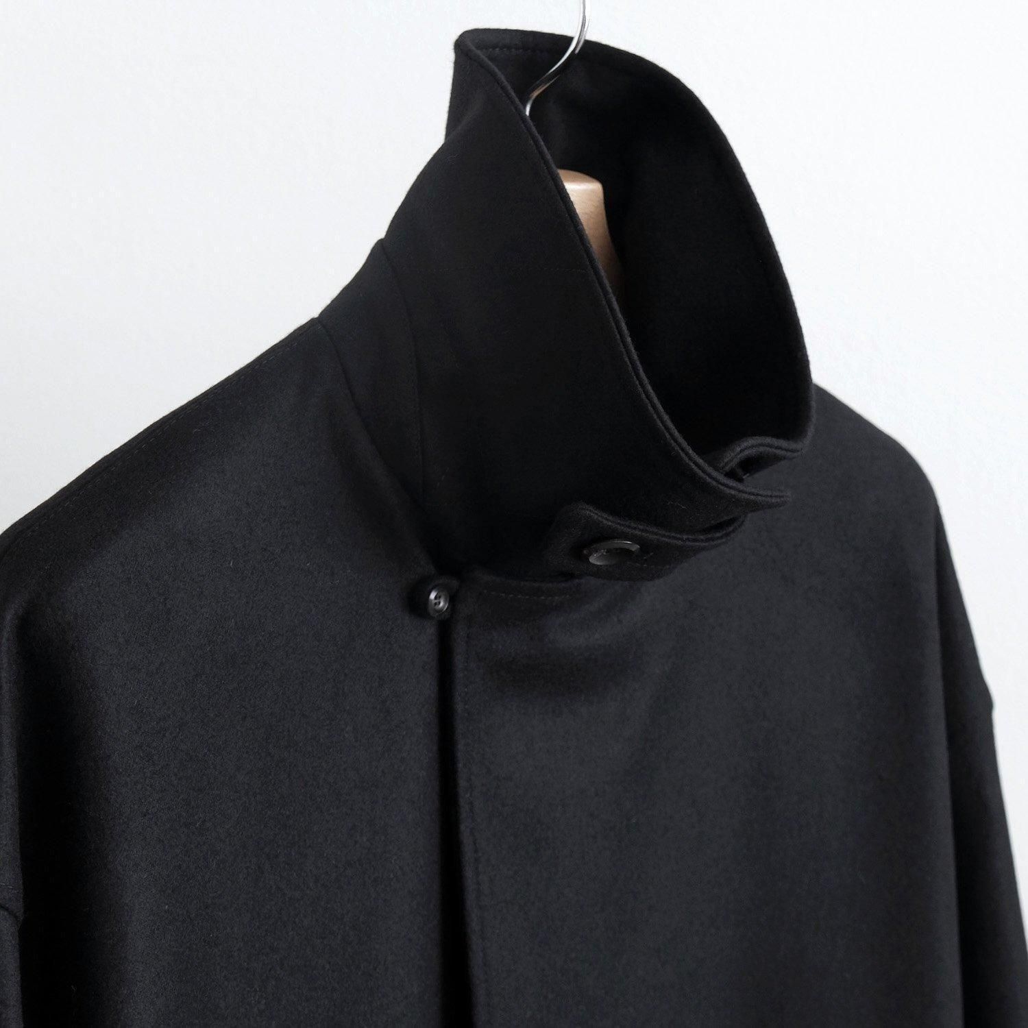 THE BAL COLLAR COAT [BLACK] - WUNDER 大阪 セレクトショップ 大阪