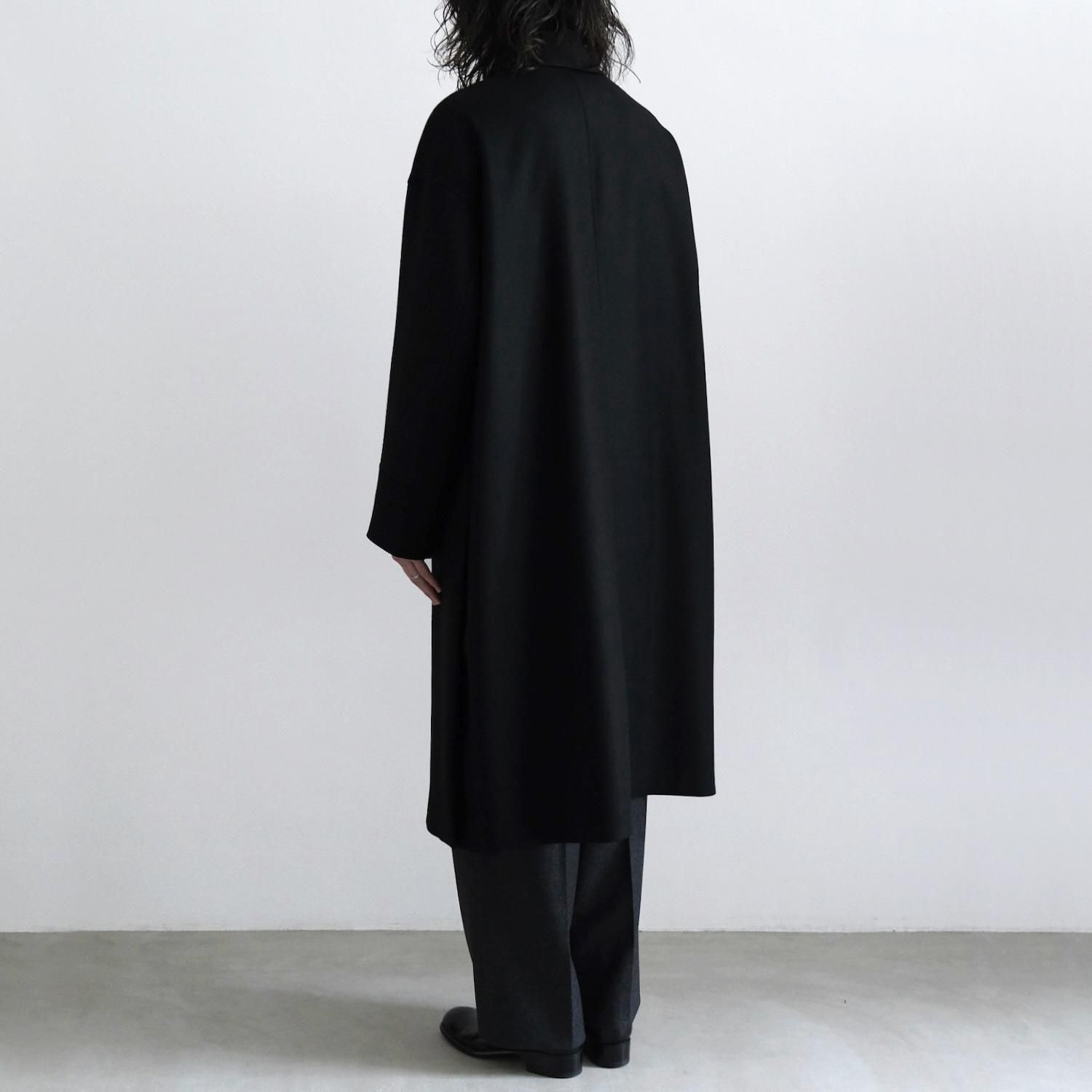 THE BAL COLLAR COAT [BLACK] - WUNDER 大阪 セレクトショップ
