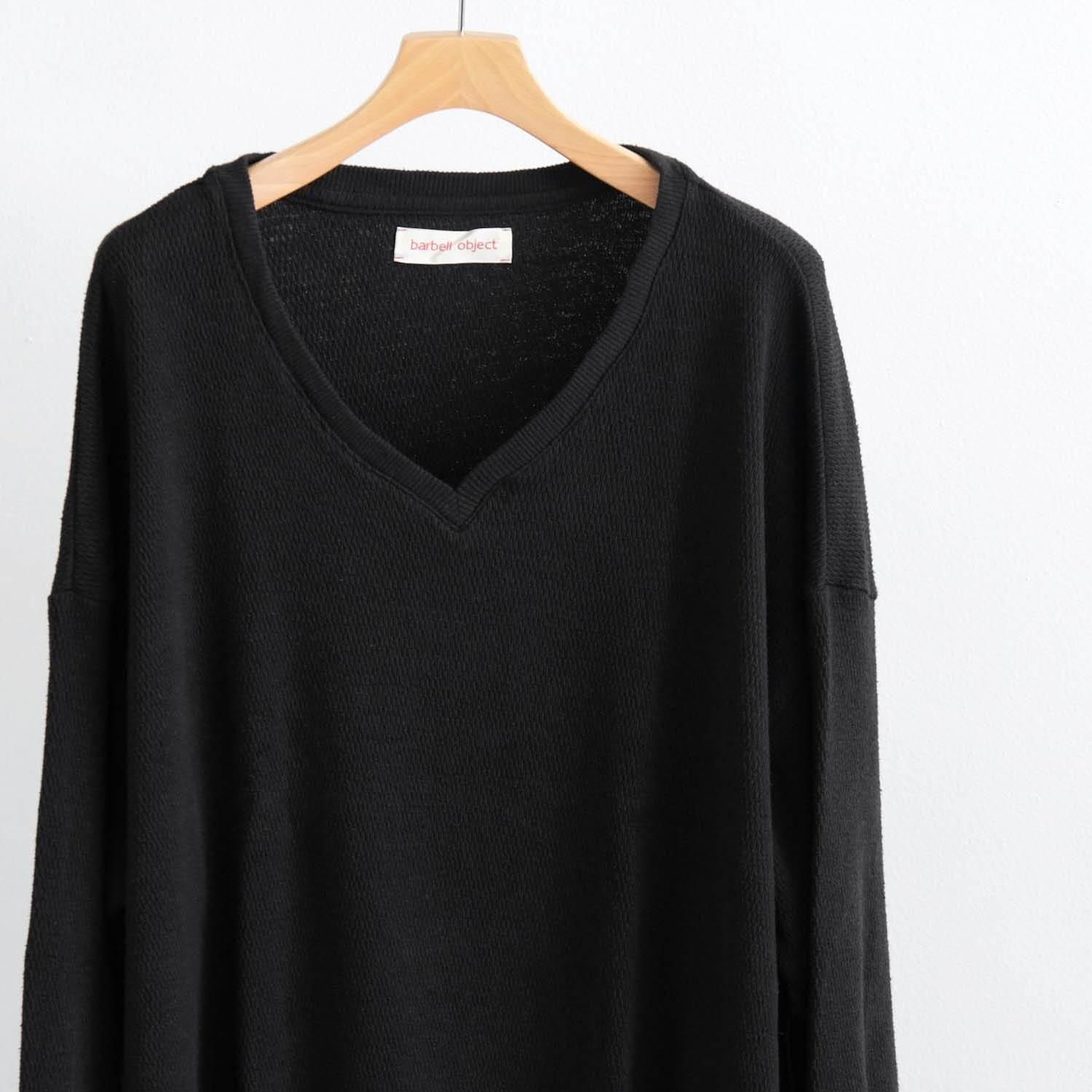 nep v top [BLACK] - WUNDER 大阪 セレクトショップ 大阪梅田