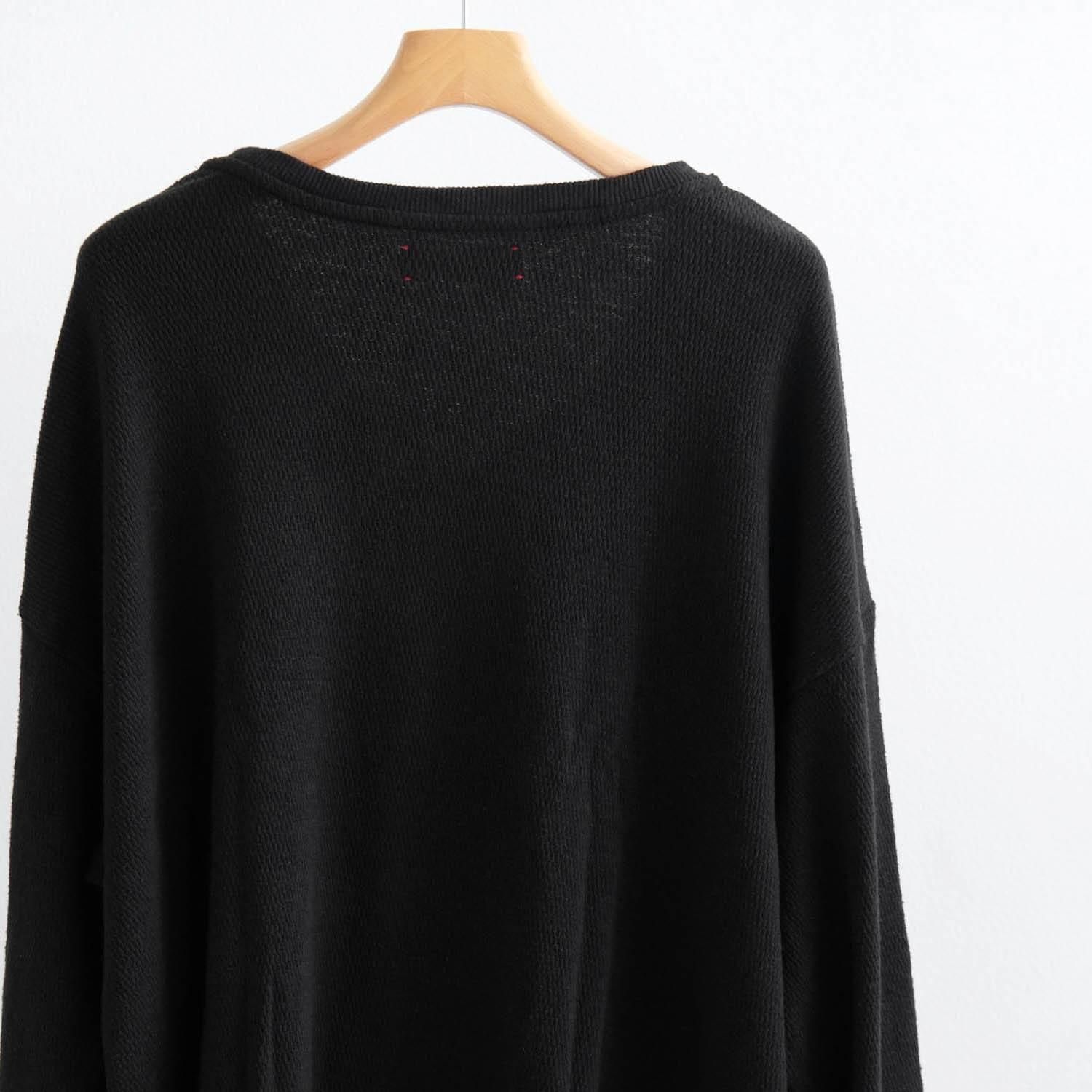 nep v top [BLACK] - WUNDER 大阪 セレクトショップ 大阪梅田