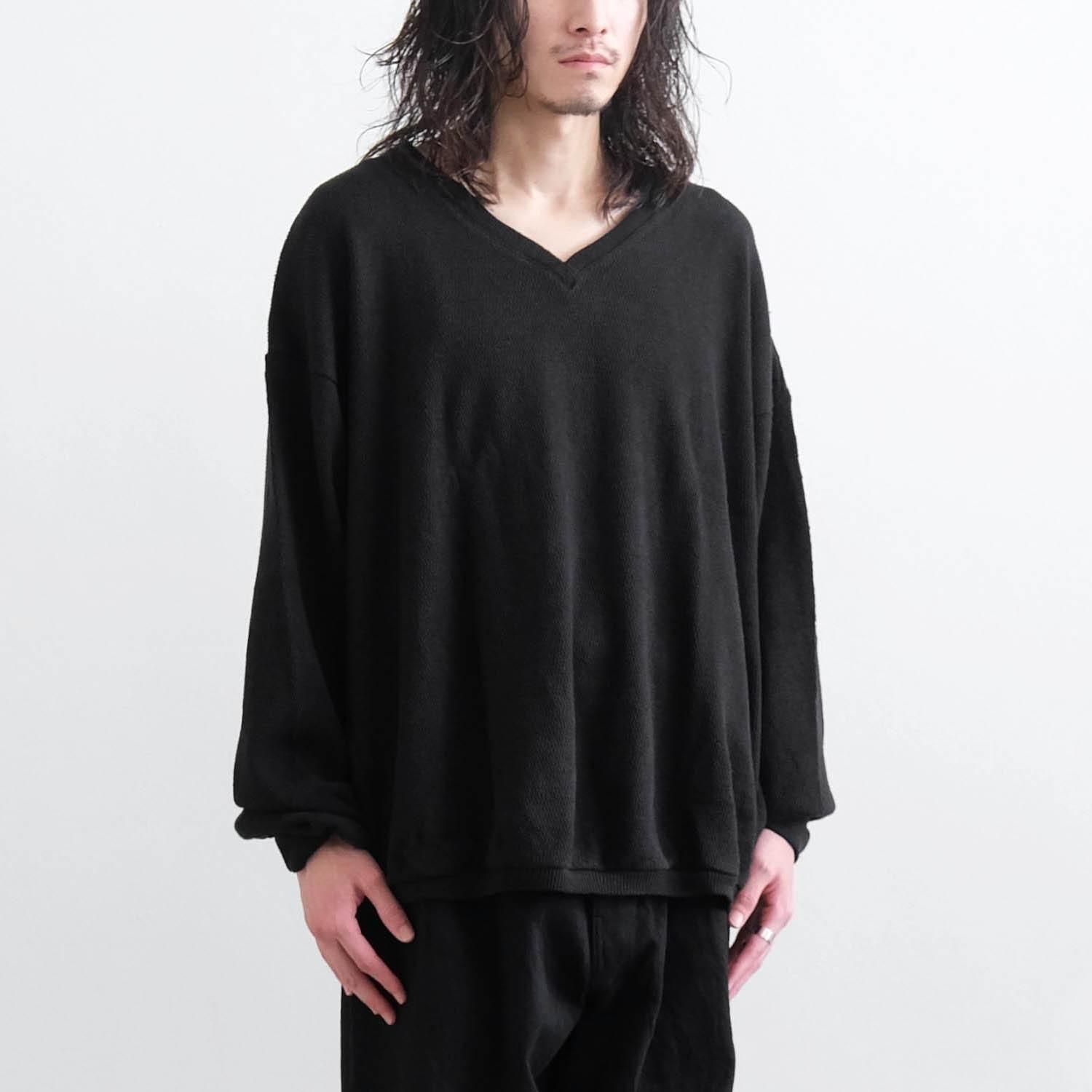 nep v top [BLACK] - WUNDER 大阪 セレクトショップ 大阪梅田中崎町