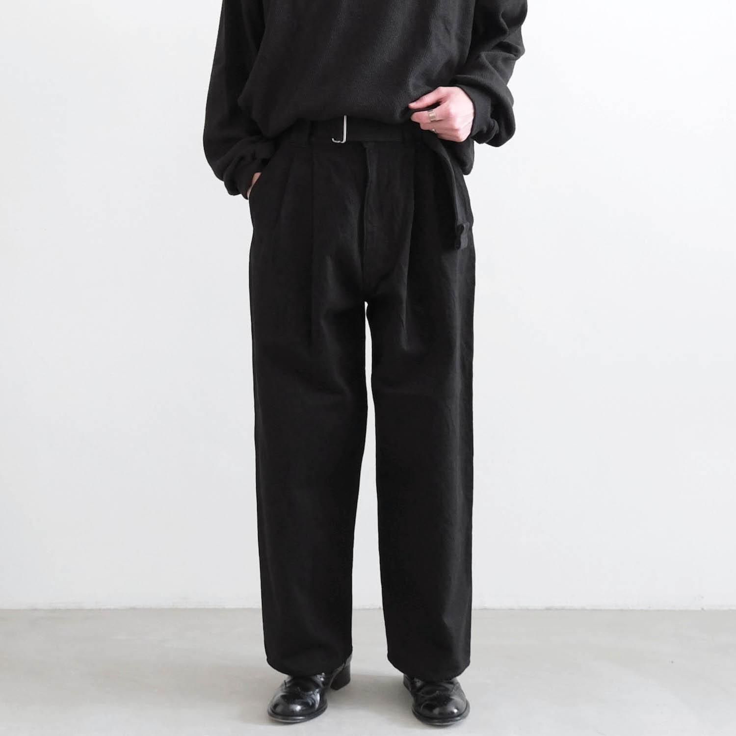 belted pt [BLACK] - WUNDER 大阪 セレクトショップ 大阪梅田中崎町