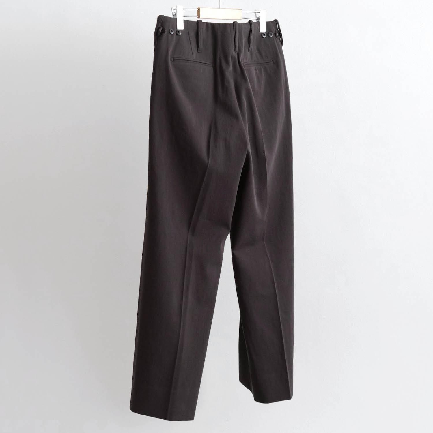 CHINO TROUSER [GRAYSHAMBRAY] - WUNDER 大阪 セレクトショップ