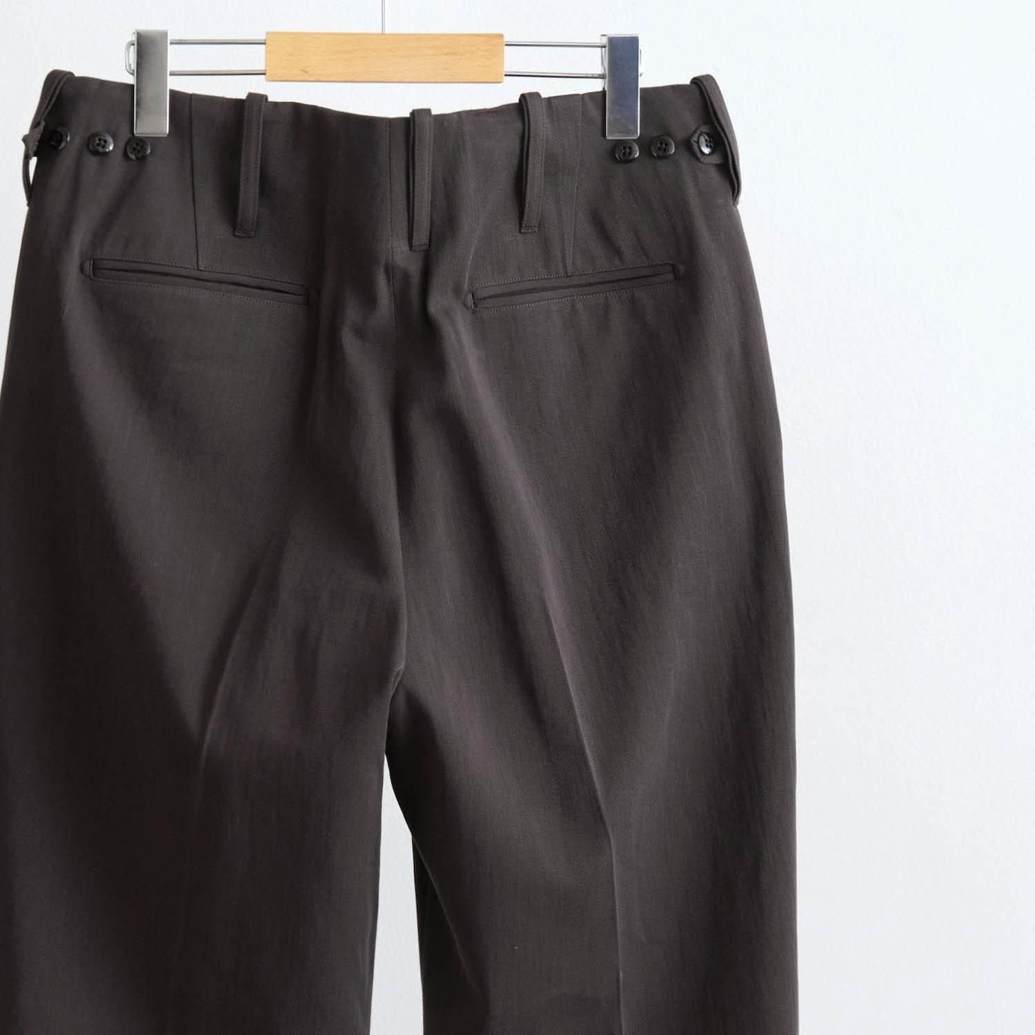 CHINO TROUSER [GRAYSHAMBRAY] - WUNDER 大阪 セレクトショップ 大阪
