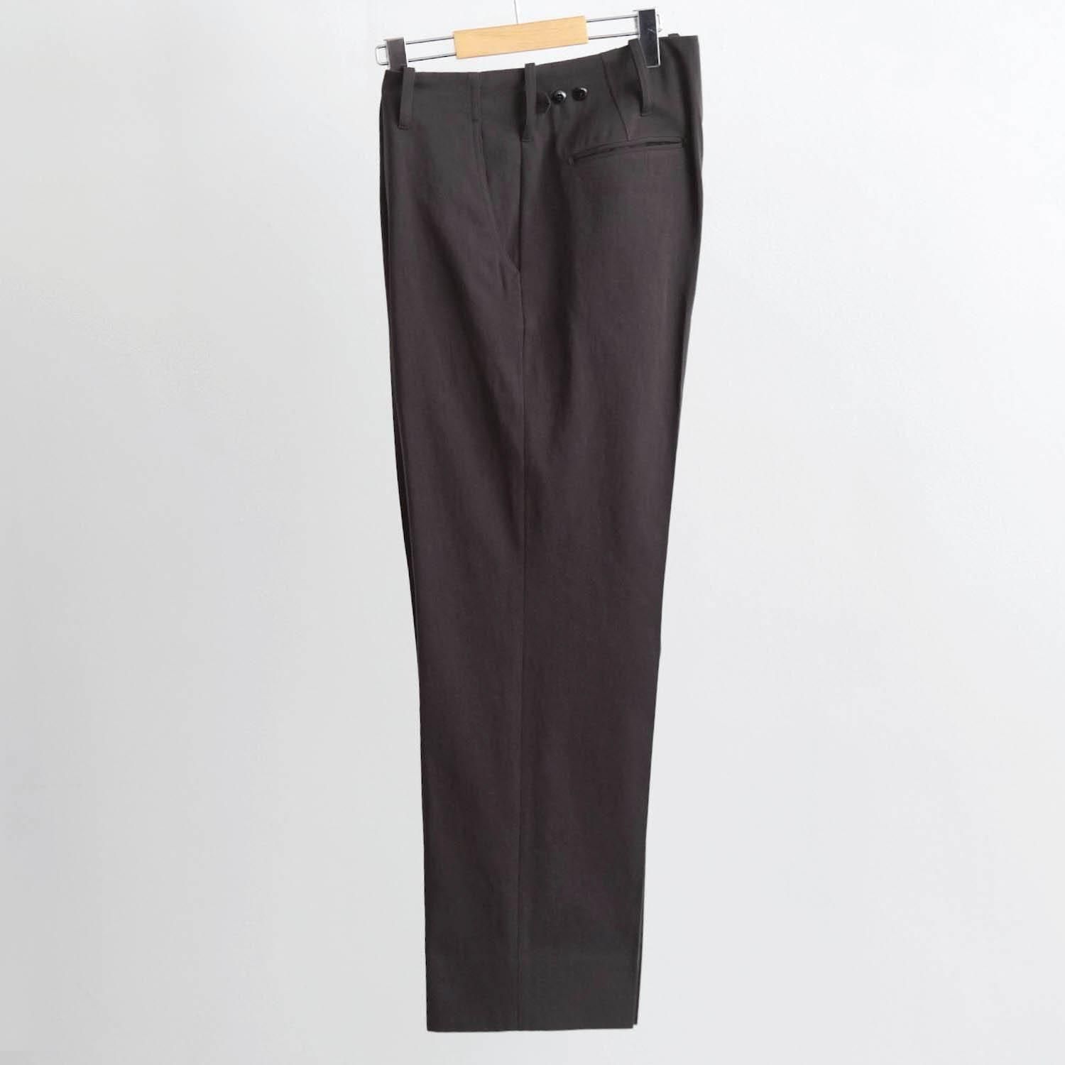 パンツ Maatee&sons chino trouser gray chambray MAATEE&SONS GRAY CHAMBRAY CHINO TROUSER – RASSEMBLE