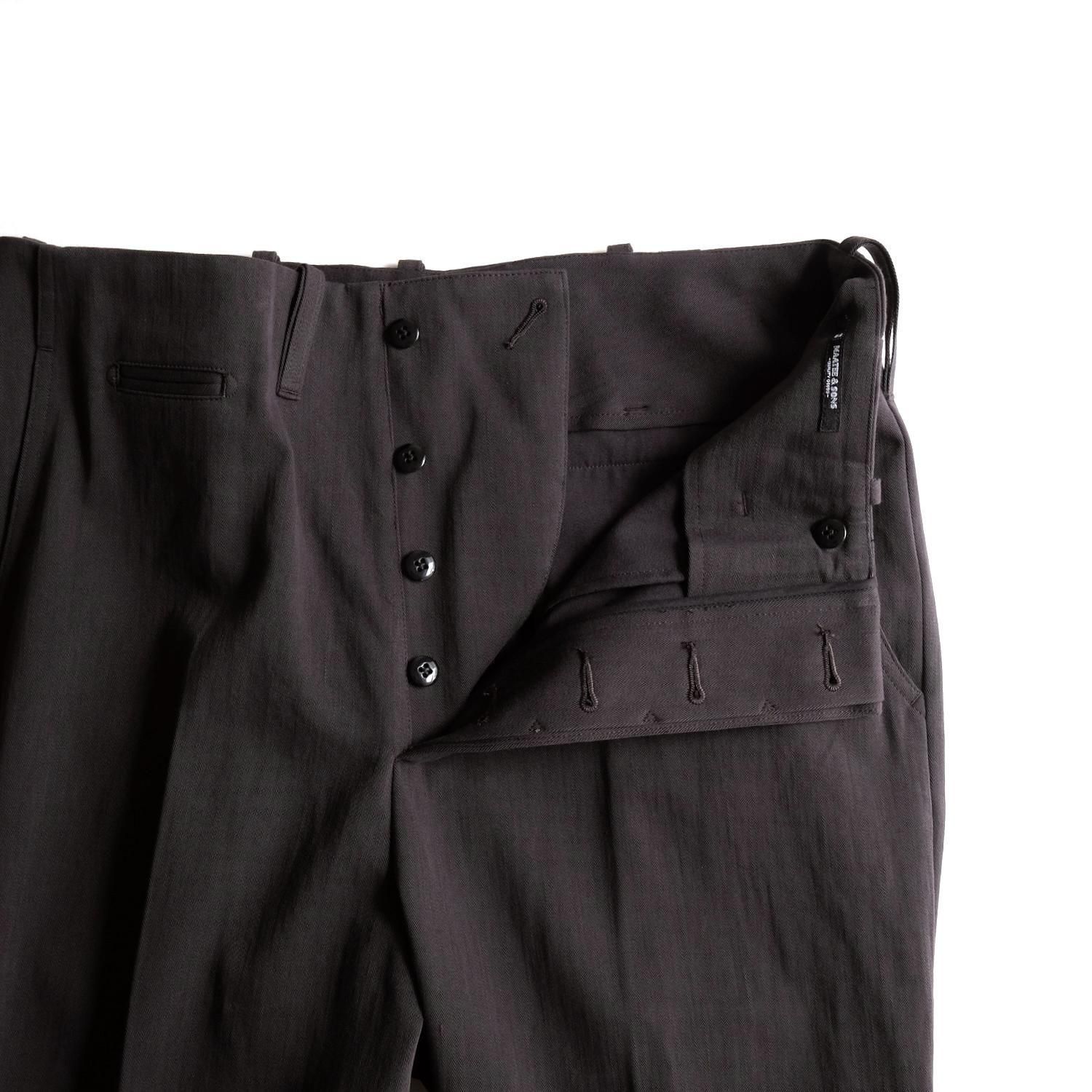 CHINO TROUSER [GRAYSHAMBRAY] - WUNDER 大阪 セレクトショップ 大阪