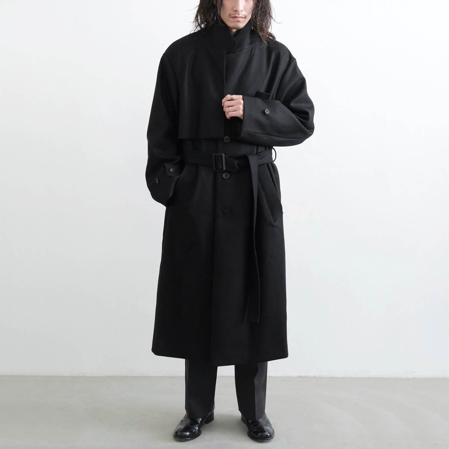 【ペド】LAY CHESTER COAT (値下げ対応可) LAY CHESTER COAT [BLACK] - WUNDER 大阪 セレクトショップ 大阪梅田