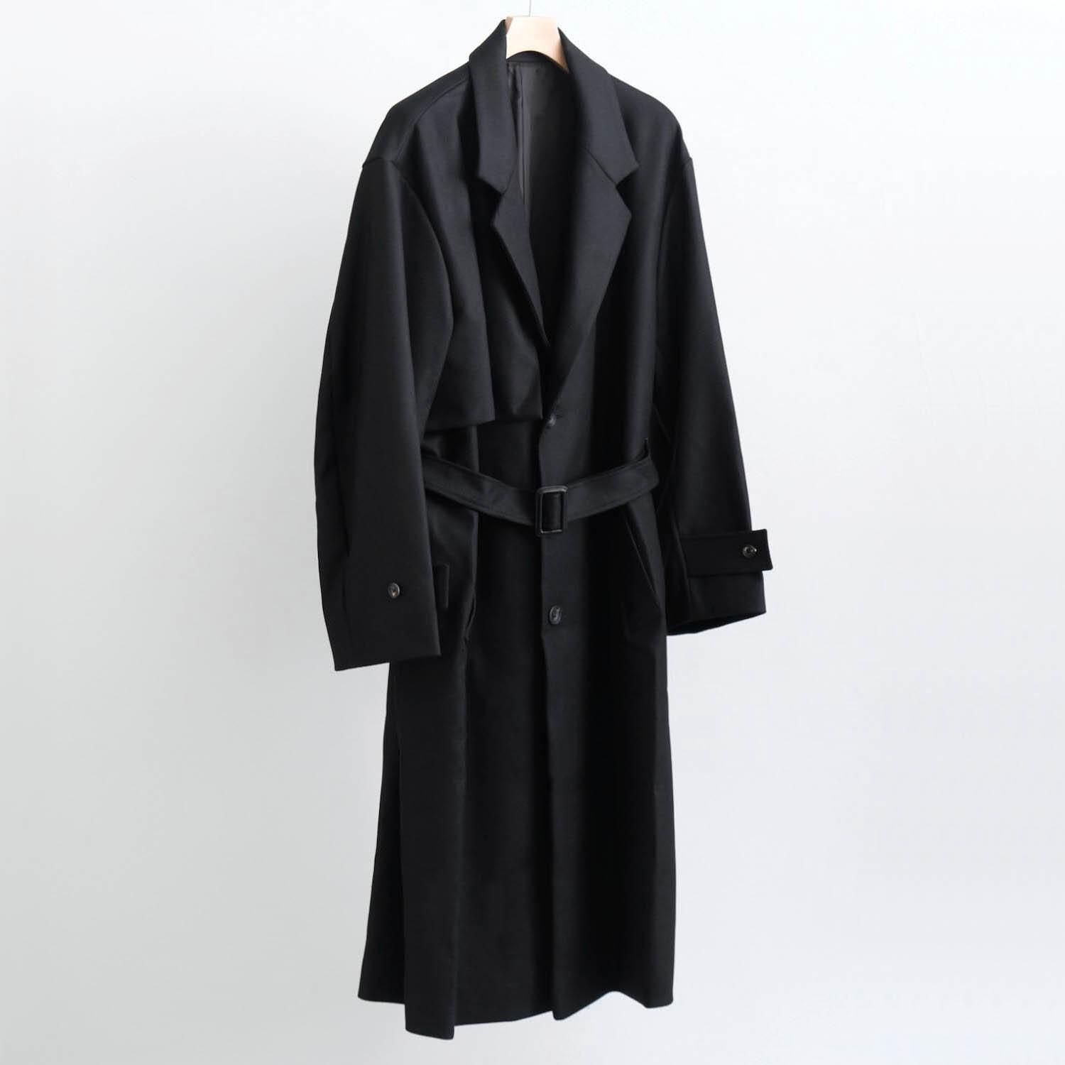 LAY CHESTER COAT [BLACK]