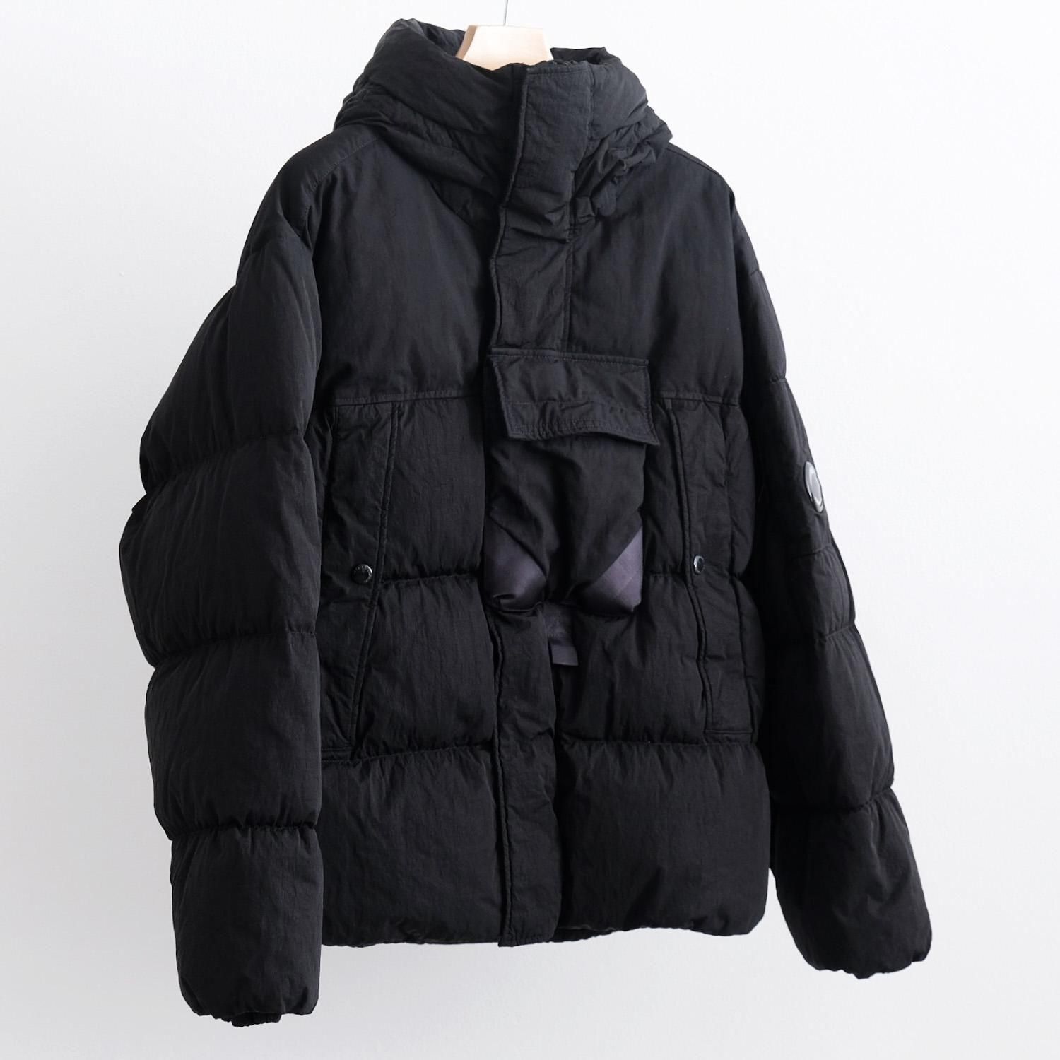 MEDIUM JACKET IN ECO CHROME-R MIXED [BLACK]